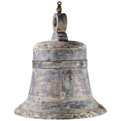 Huge 19th Century Zinc Bell Trade Sign