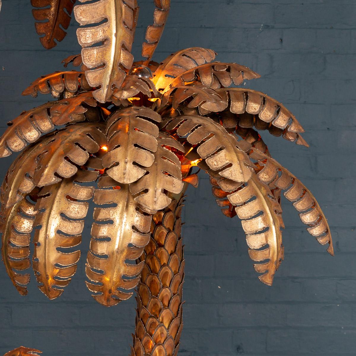 Huge 20th Century Palm Tree Floor Lamp by Maison Jansen, France, circa 1970 3