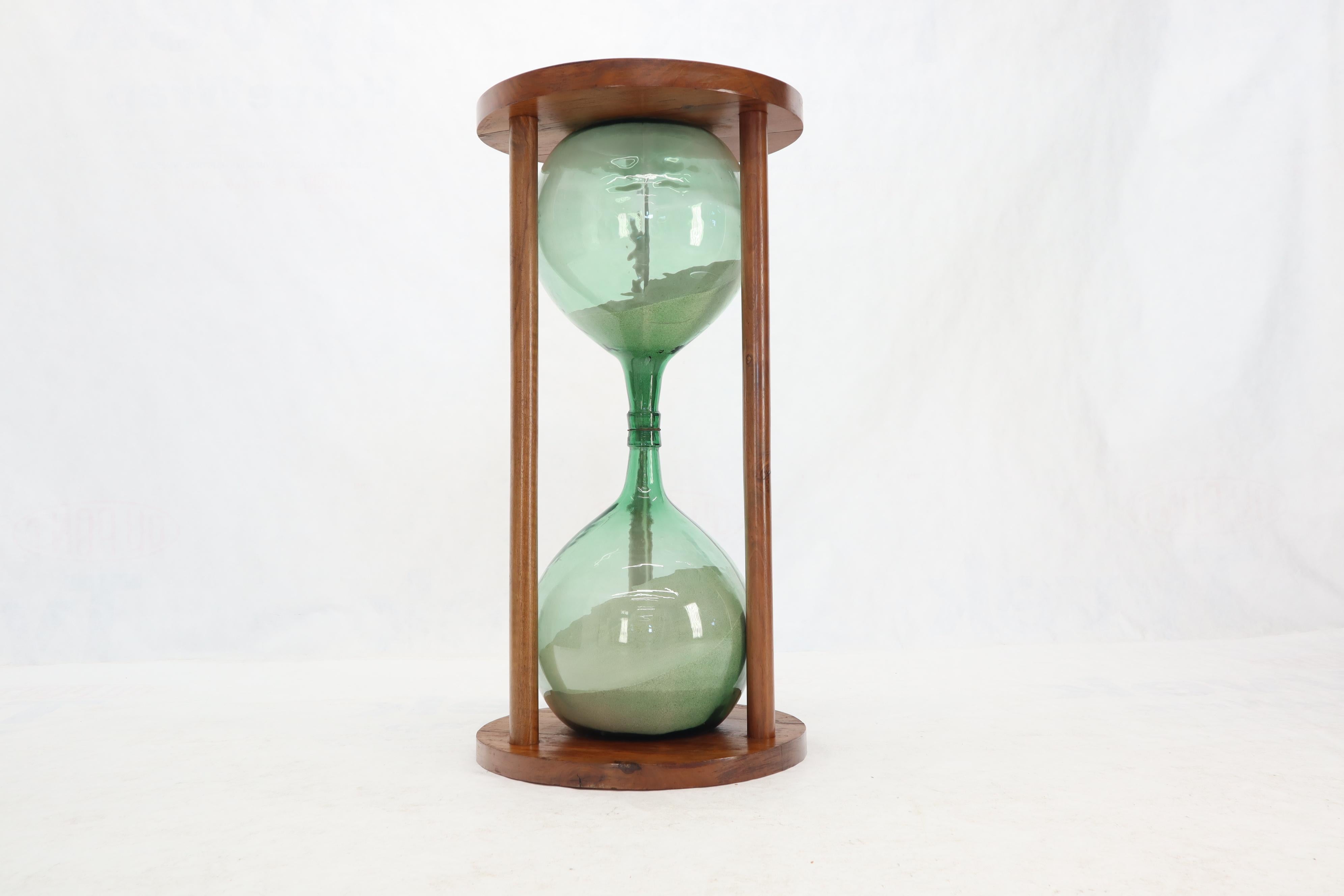 huge hourglass