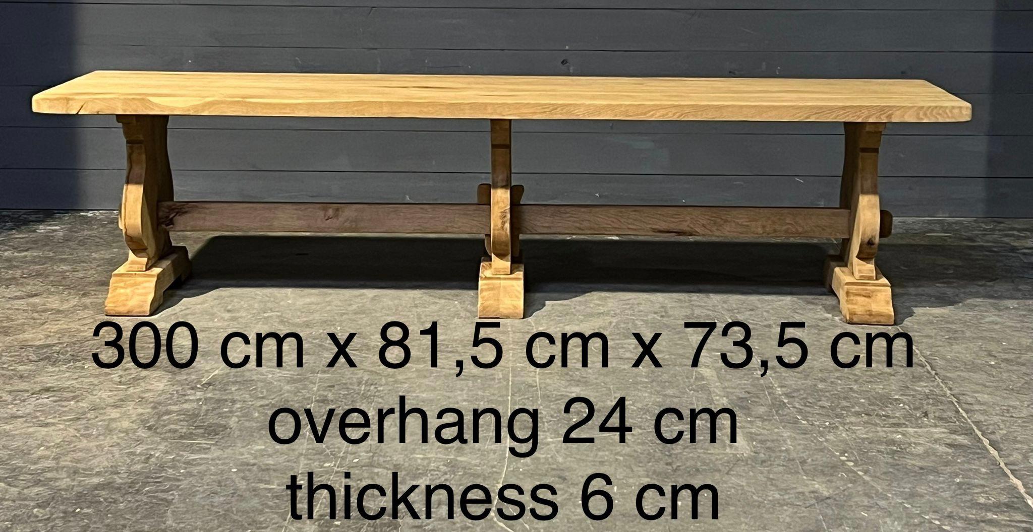 3 metre dining table