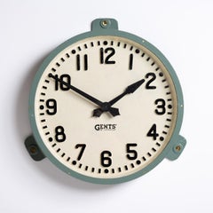 Huge 30 Inch Diameter Cast Iron Railway Station Clock By Gents Of Leicester