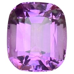 Huge 34.73 Carat Natural Purple Amethyst Cushion Cut Loose Gemstone for Pendant