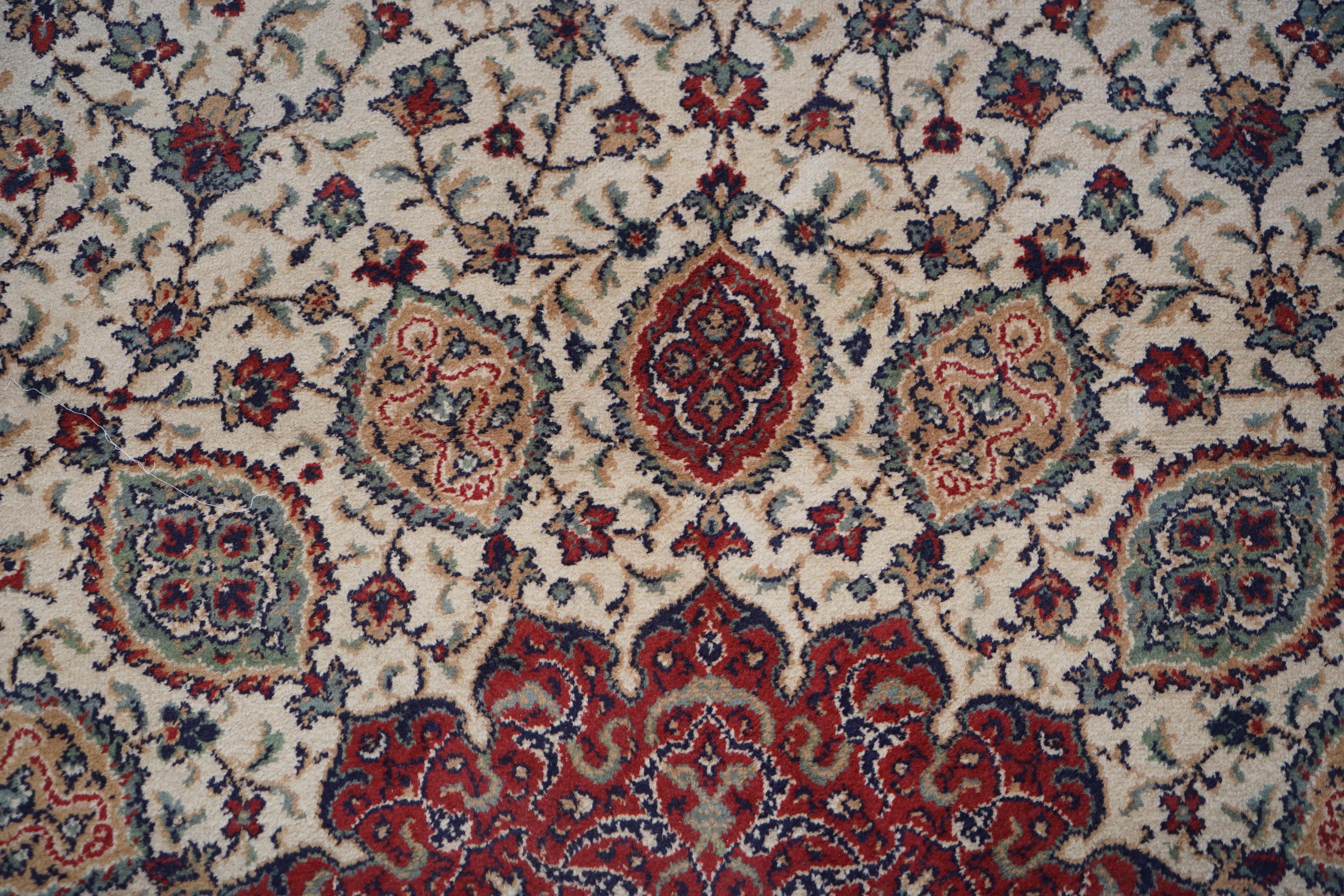 Huge French Antique Red Extra Large Rug Carpet Must See Pictures For Sale 6