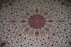 Huge French Antique Red Extra Large Rug Carpet Must See Pictures