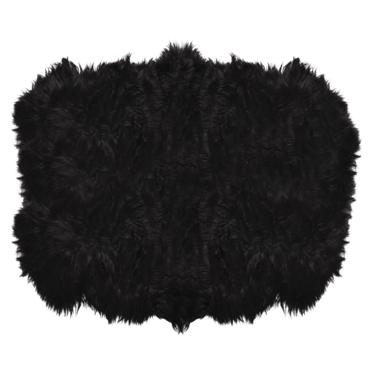 Huge 5 Sheepskin Rug by Cuero Design For Sale