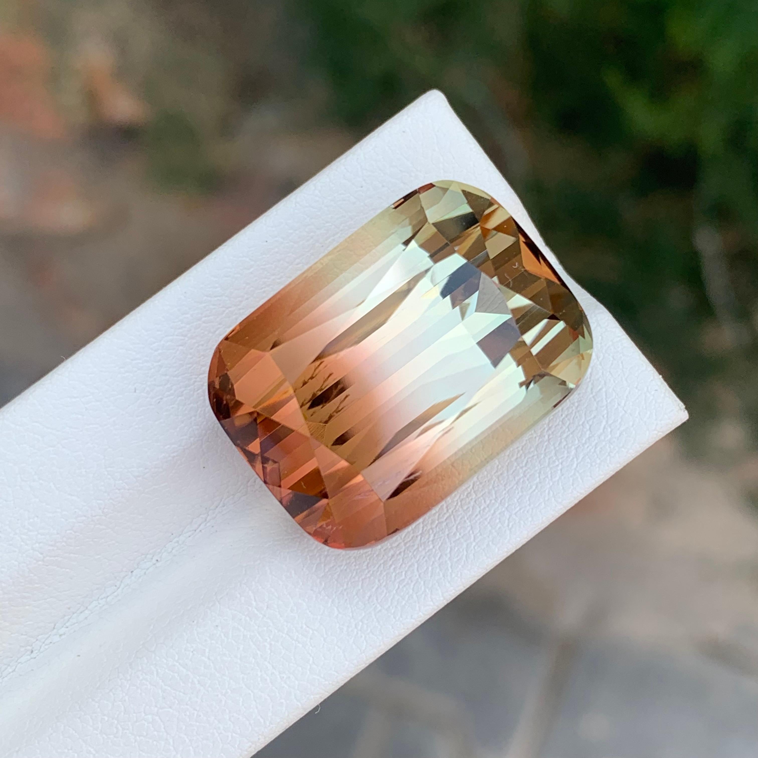 Grande tourmaline naturelle non sertie de 52,70 carats d'Afrique en vente 7