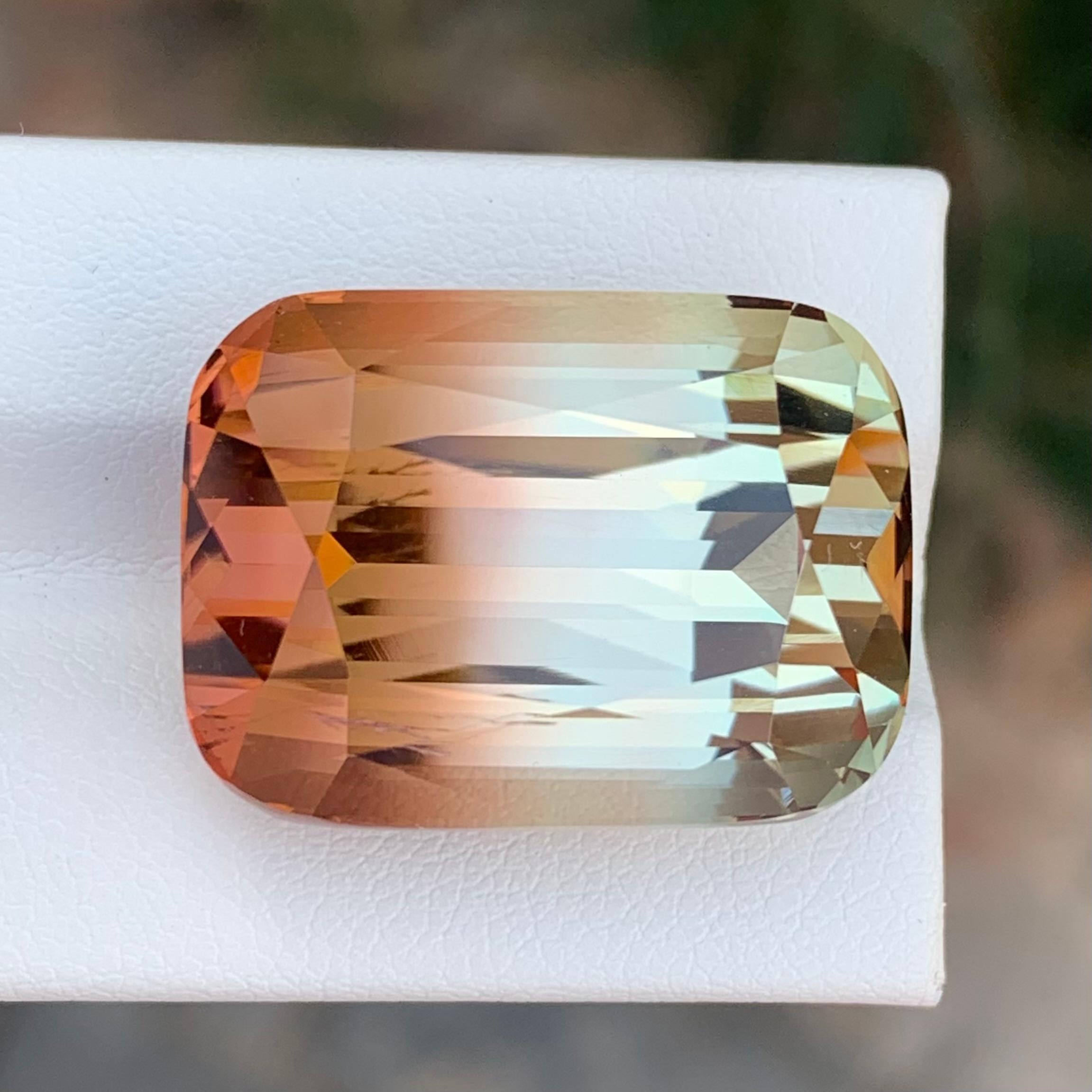 Grande tourmaline naturelle non sertie de 52,70 carats d'Afrique en vente 9