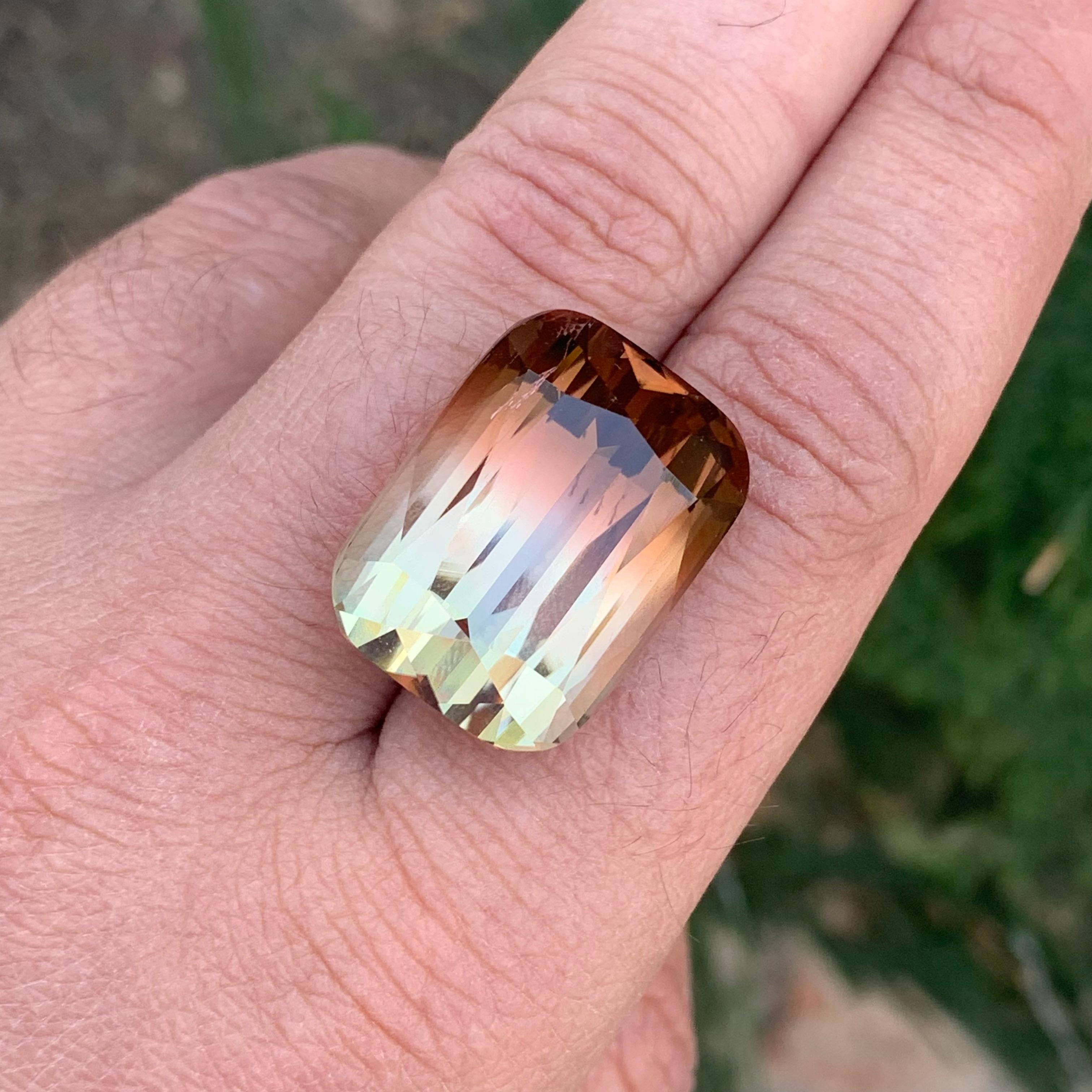 Grande tourmaline naturelle non sertie de 52,70 carats d'Afrique en vente 2