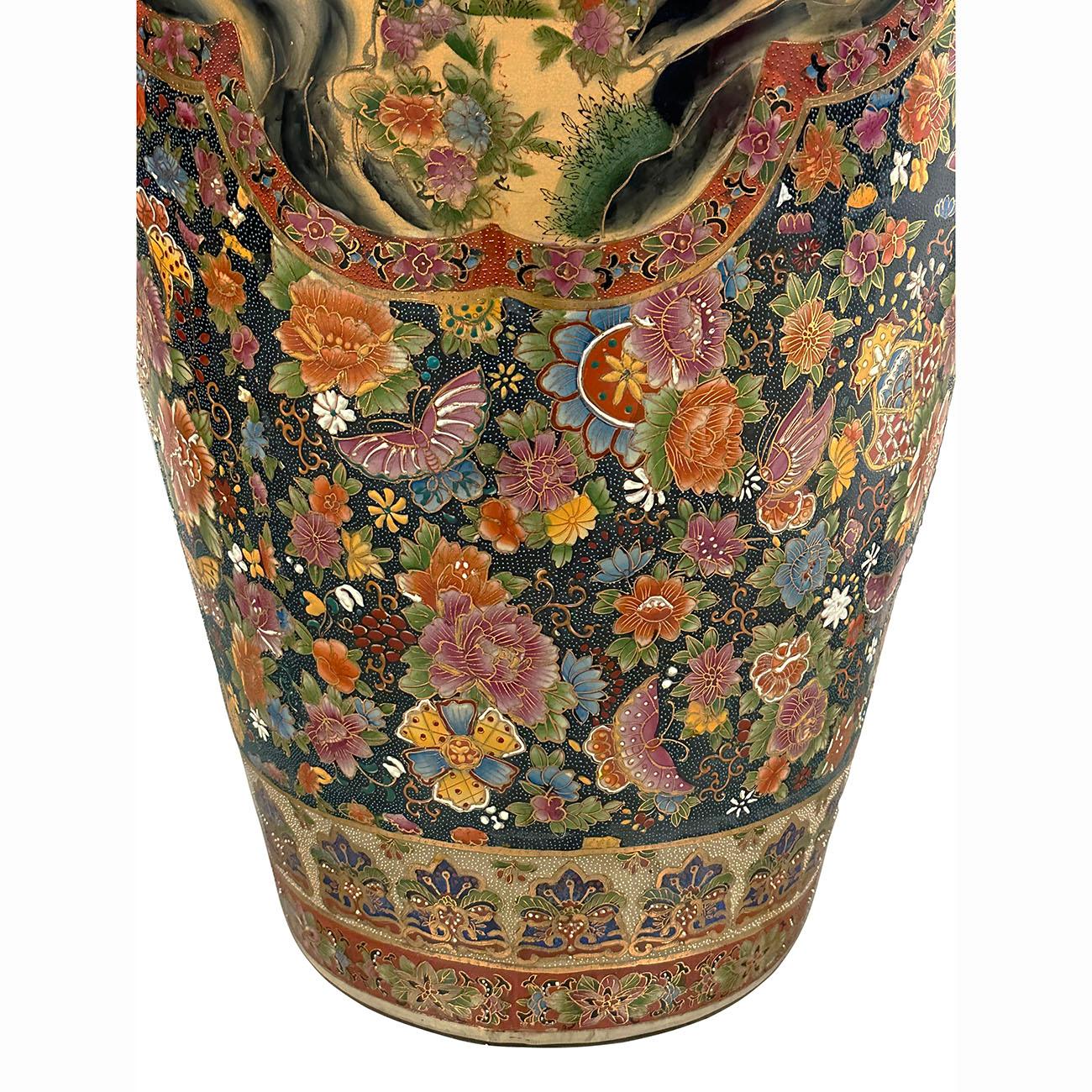 very large chinese floor vases