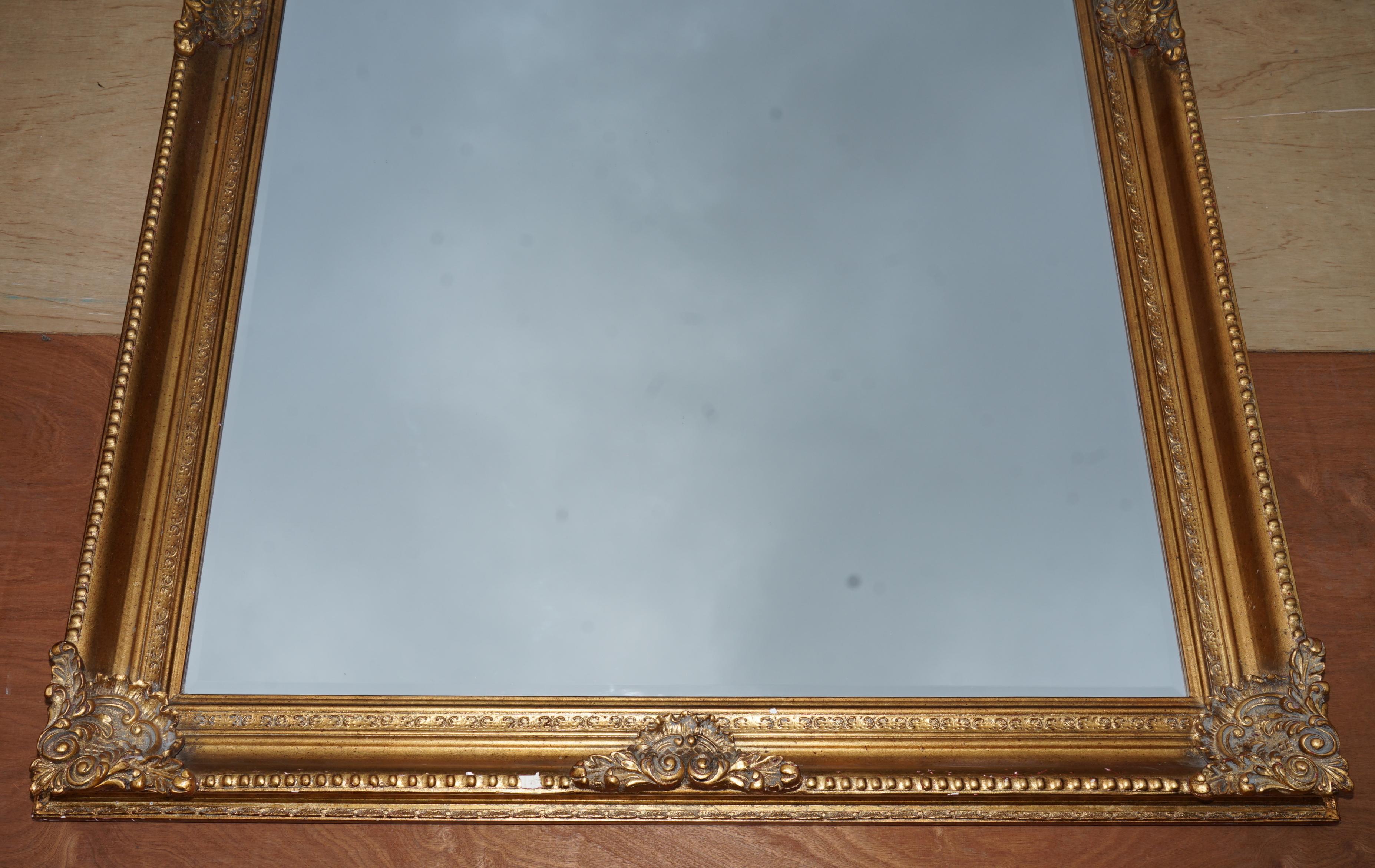 We are delighted to offer for sale this huge French giltwood style full length mirror

A super decorators piece, this mirror is from my old home and I had it for around 6-7 years, we originally had it in the living room with a wonderful rocking