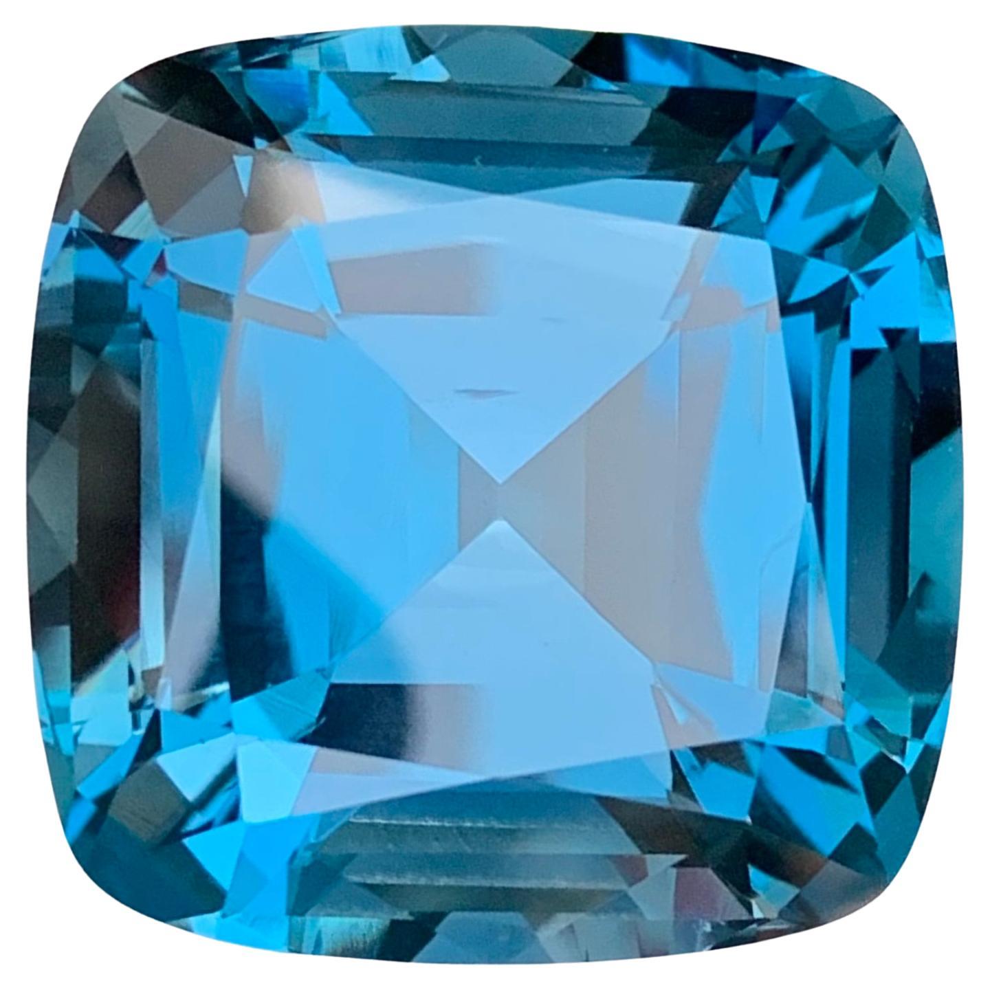 Huge 94.10 Carat Spectacular Loose London Blue Topaz Gemstone