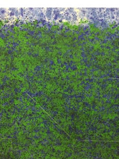 Huge Abstract Expressionist Oil on Canvas  by Gerald Campbell