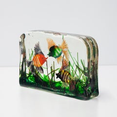 Huge Alfredo Barbini Cenedese Aquarium Object 1960s