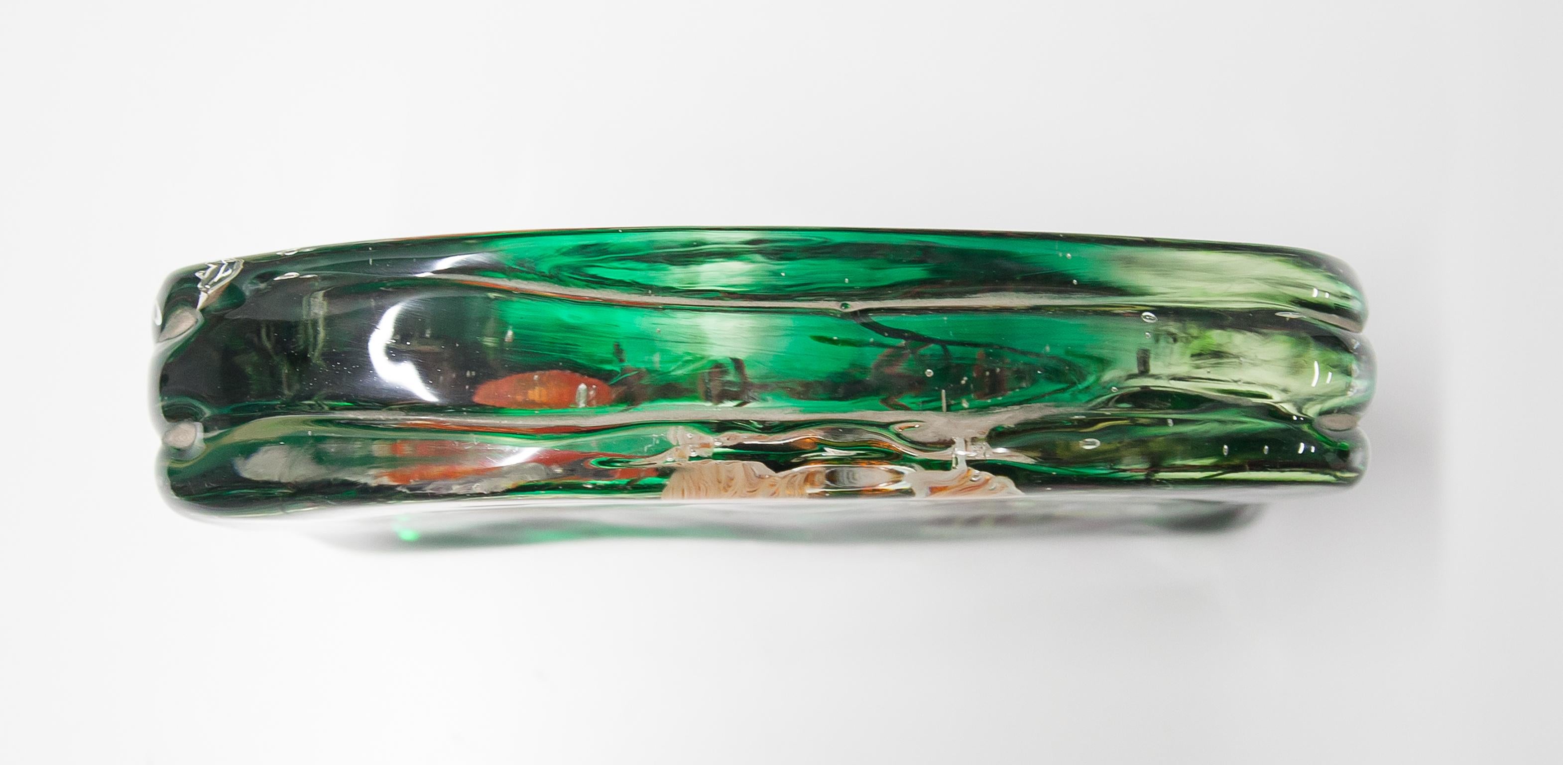Mid-20th Century Huge Alfredo Barbini Cenedese Aquarium Object 1960s For Sale