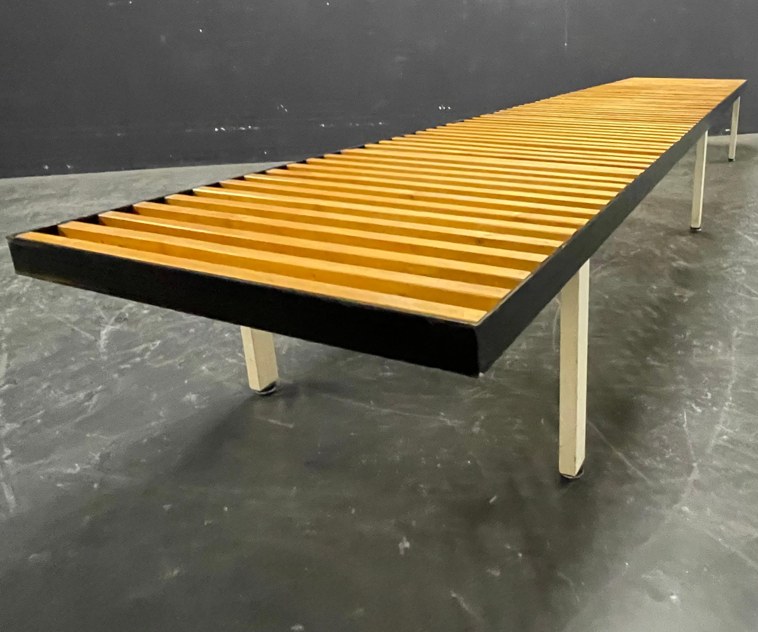 enorme y raro banco george nelson de 251 cm del modular group en venta 4