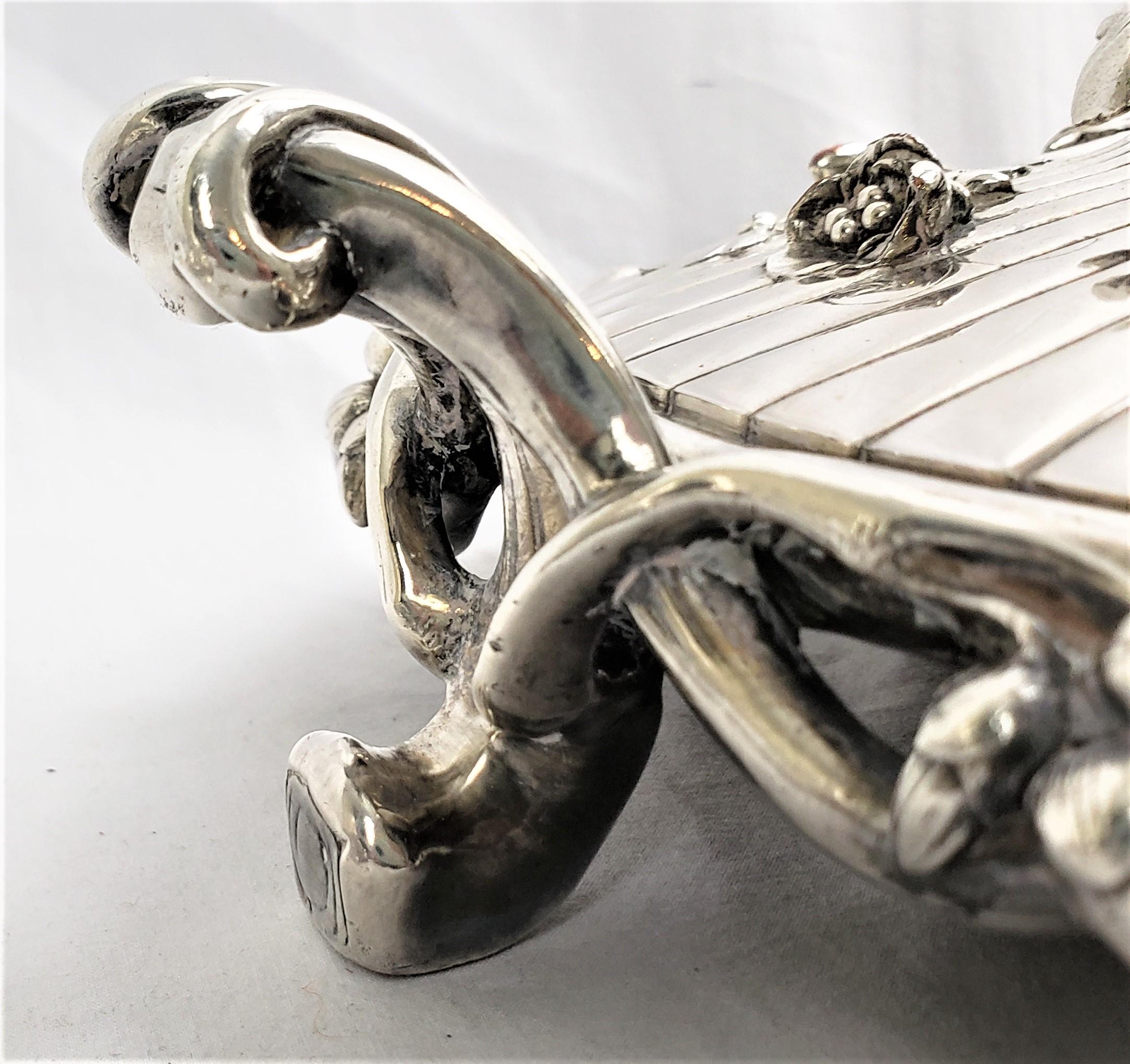 Huge Antique Christofle Silver Plated Centerpiece with a Figural Reclining Child For Sale 11