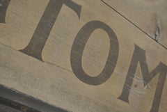 Huge Antique Garage Trade Sign, Chas Baldwin Automobile Engineer