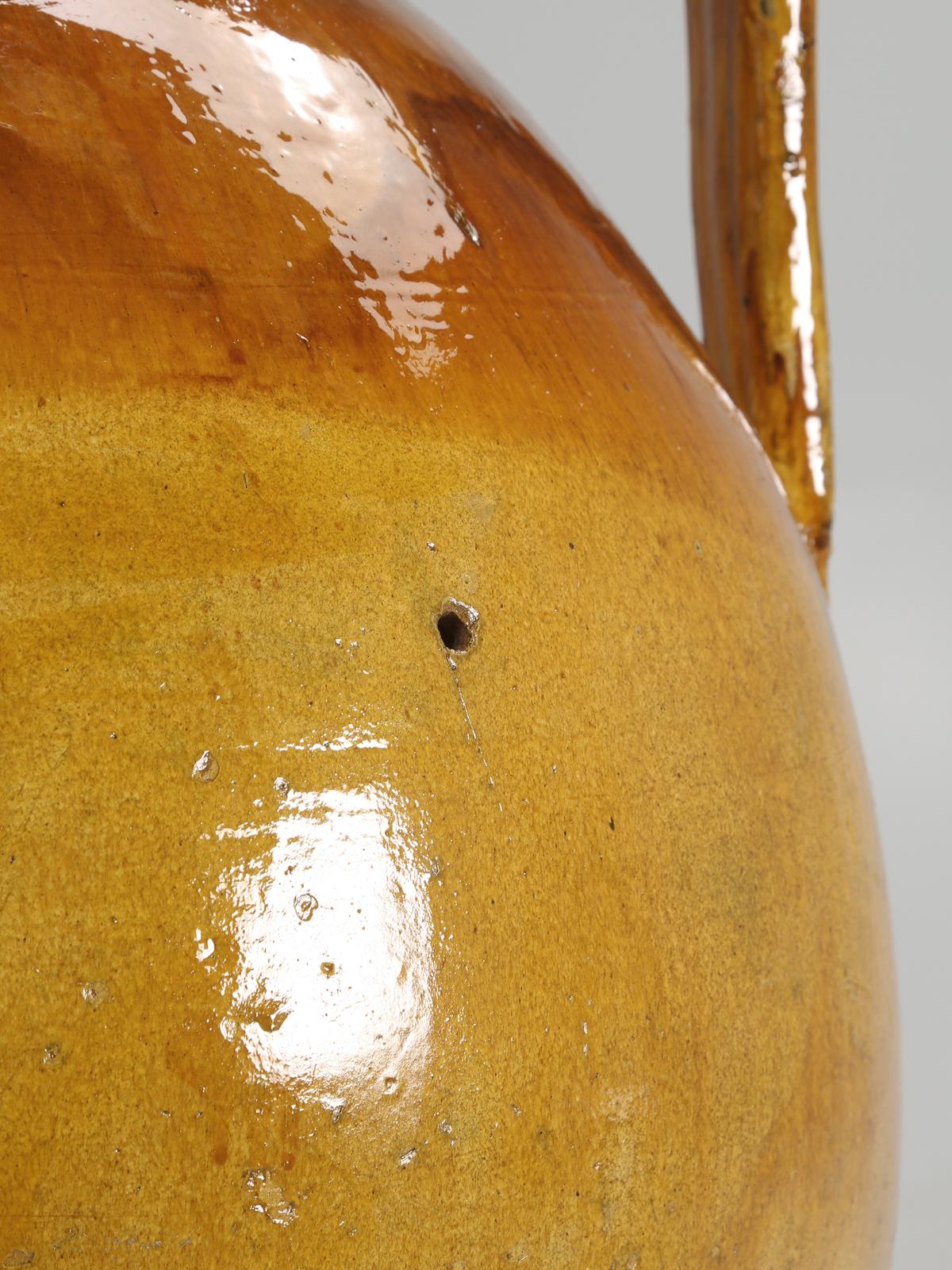 Huge Antique Olive Oil Jar from the South of Italy, Dating from the Late, 1800's 3