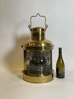Huge Antique Ships Masthead Lantern