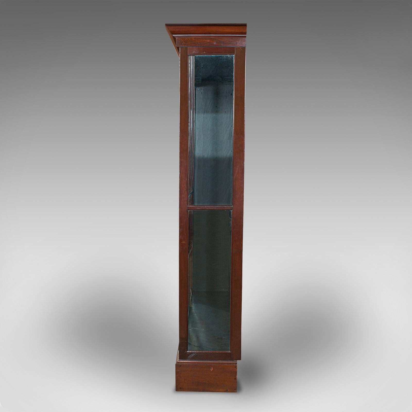 large curio cabinet