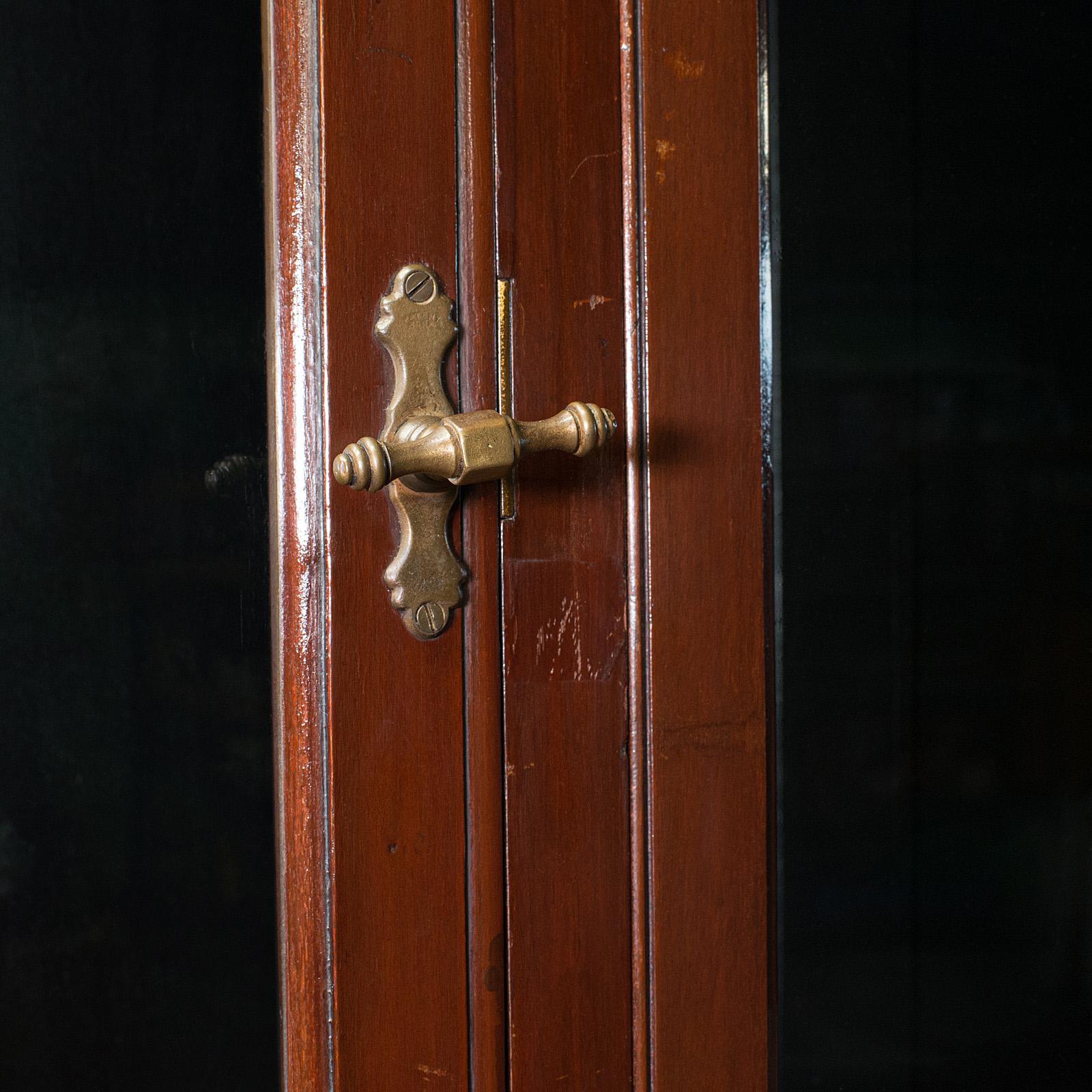 Wood Huge Antique Shop Cabinet, English, Retail Display Showcase, Victorian, C.1900