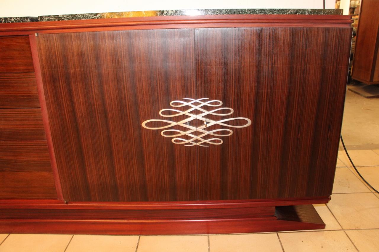 French Huge Art Deco Sideboard For Sale