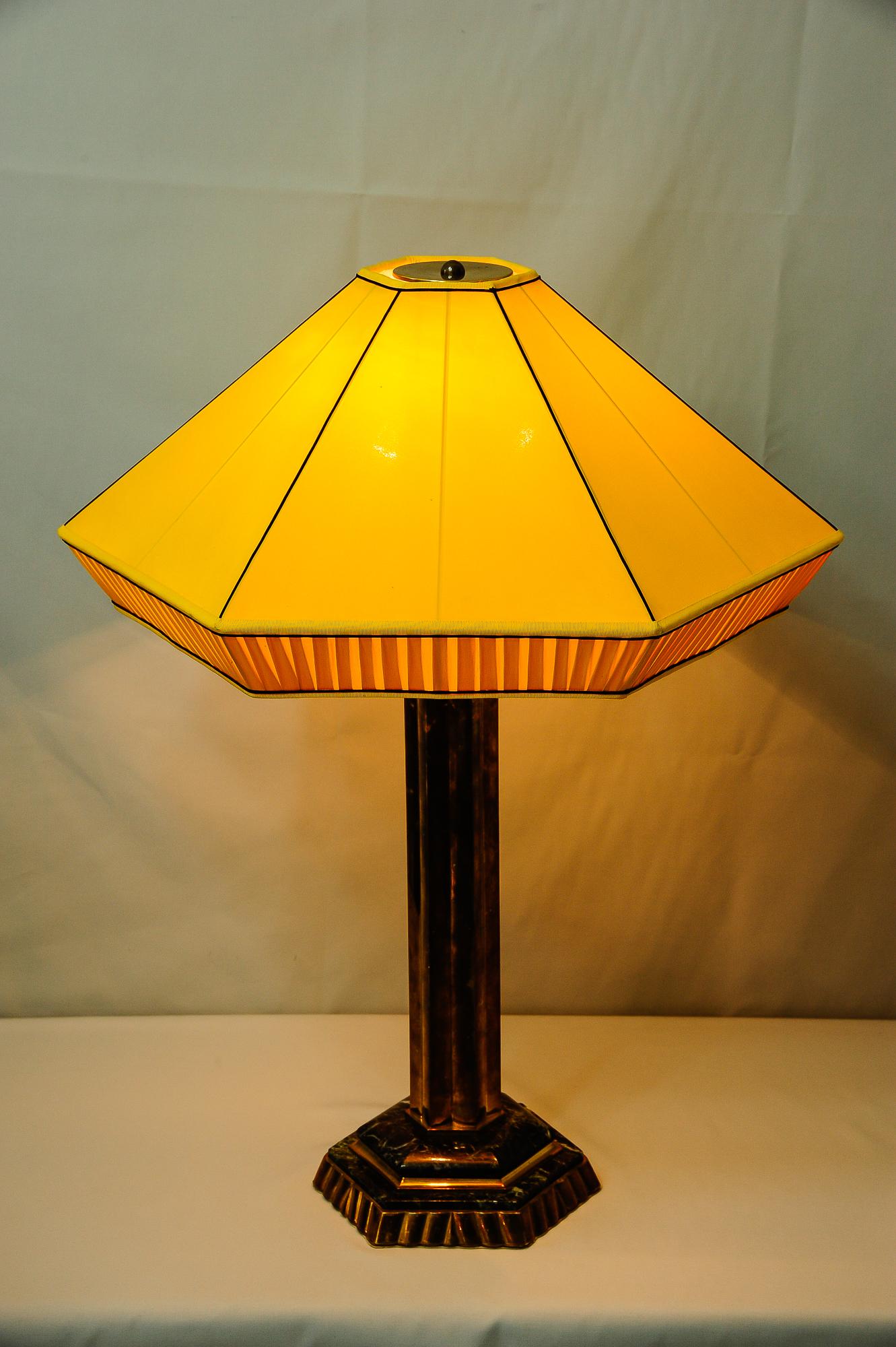 Grande lampe de bureau Art Déco, Autriche, années 1920 en vente 3