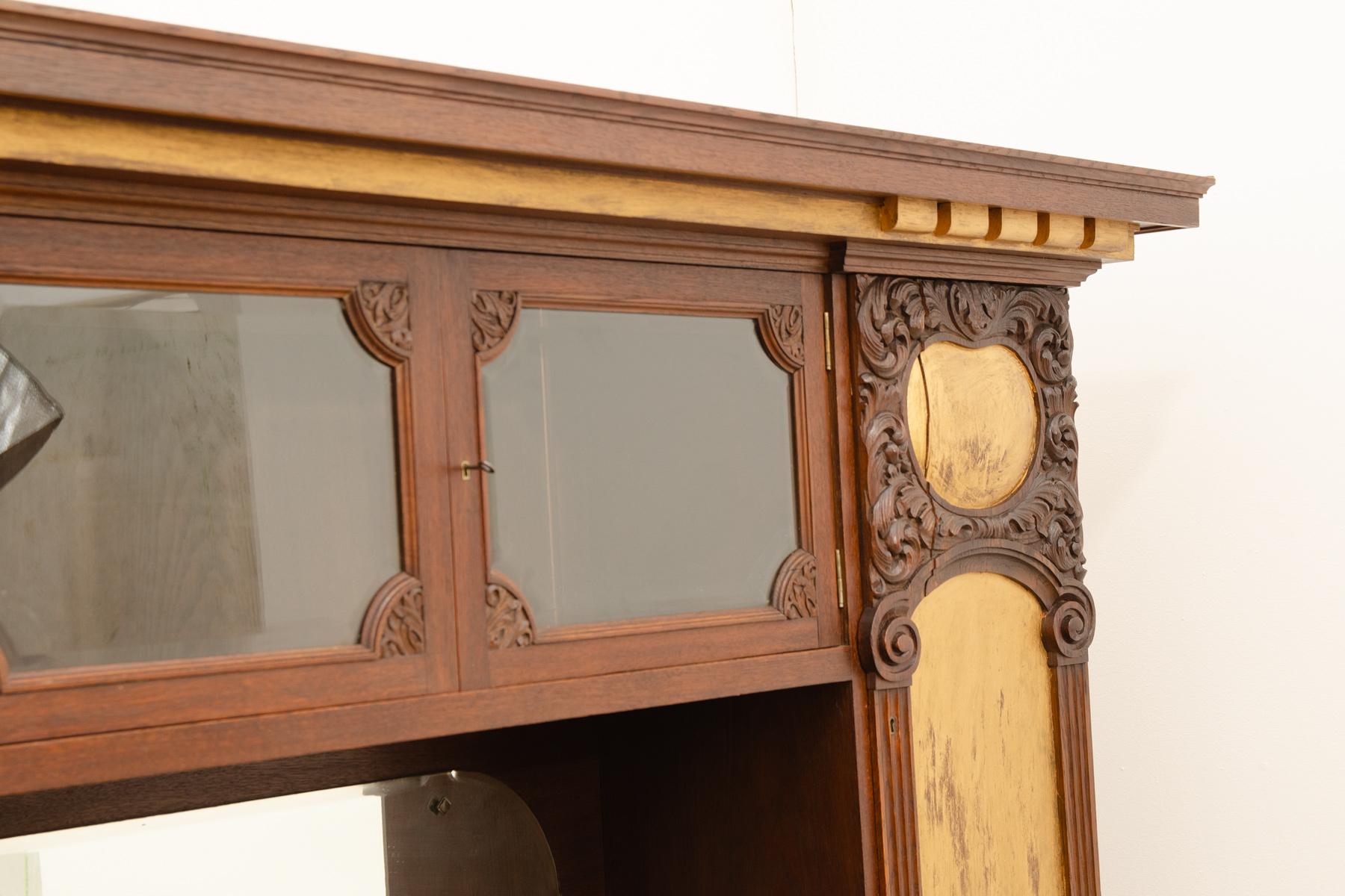 Enorme credenza Art Nouveau, 1915, Austria-Ungheria in vendita 1