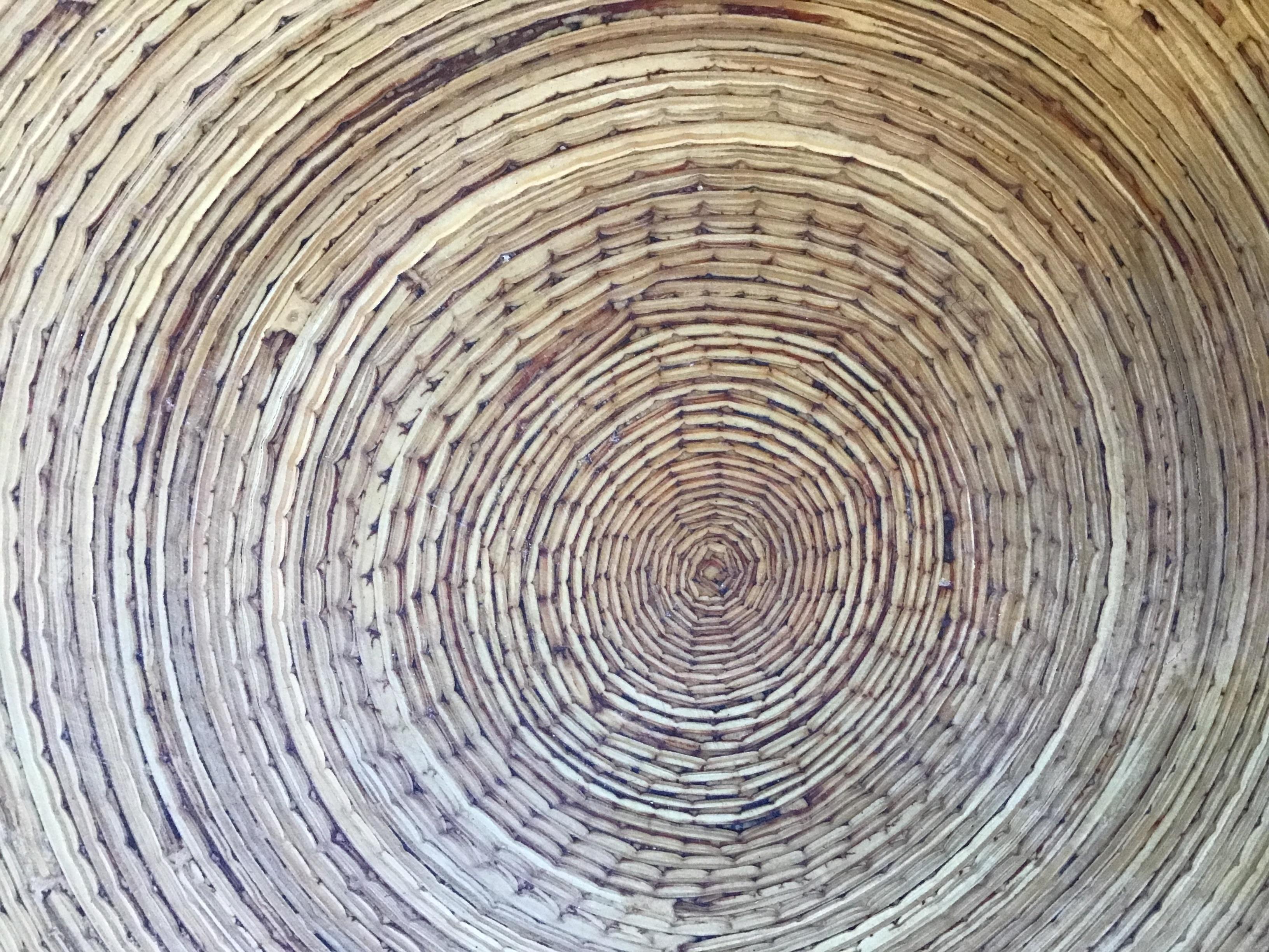 Huge Bamboo Bowl For Sale 3