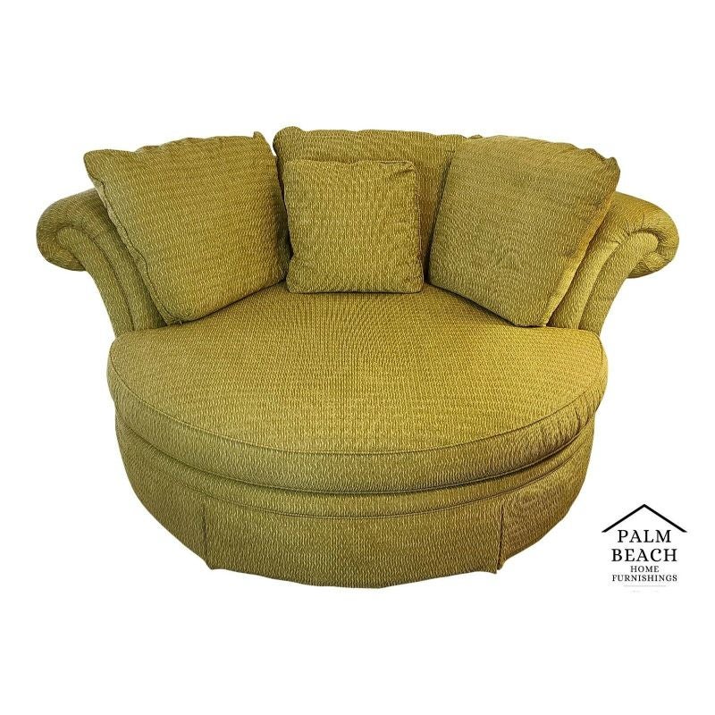 For FULL item description click on CONTINUE READING at the bottom of this page.

Offering One Of Our Recent Palm Beach Estate Fine Furniture Acquisitions Of A
Taylor King Baudelaire home theater sofa chaise lounge 

Approximate Measurements in