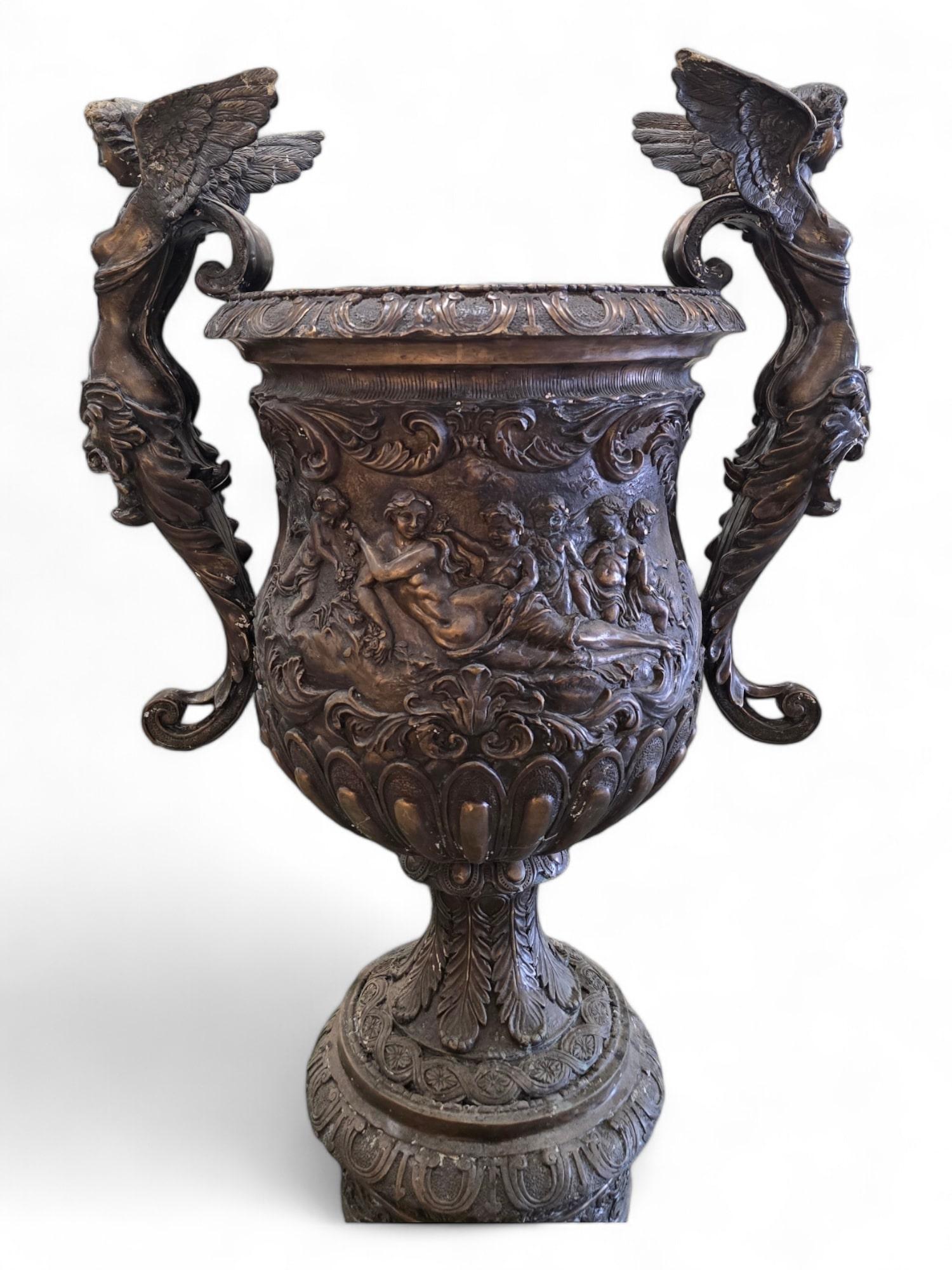 Bronzo Vasi di bronzo enormi - 190 cm in vendita