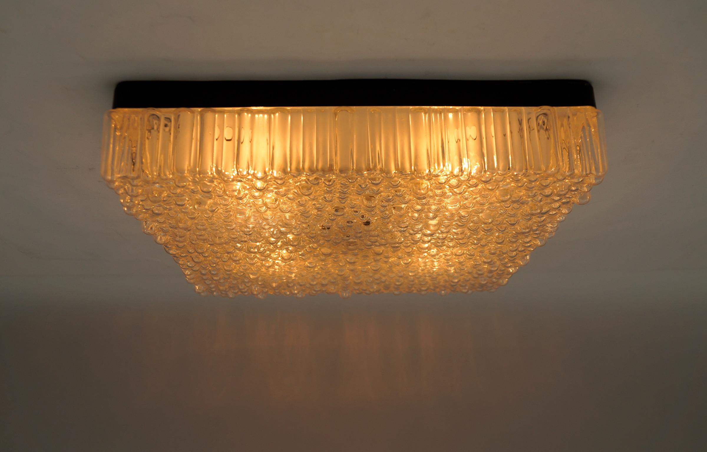 Mid-20th Century Huge Bubble Flush Mount Light by Staff Leuchten, 1960s Germany For Sale