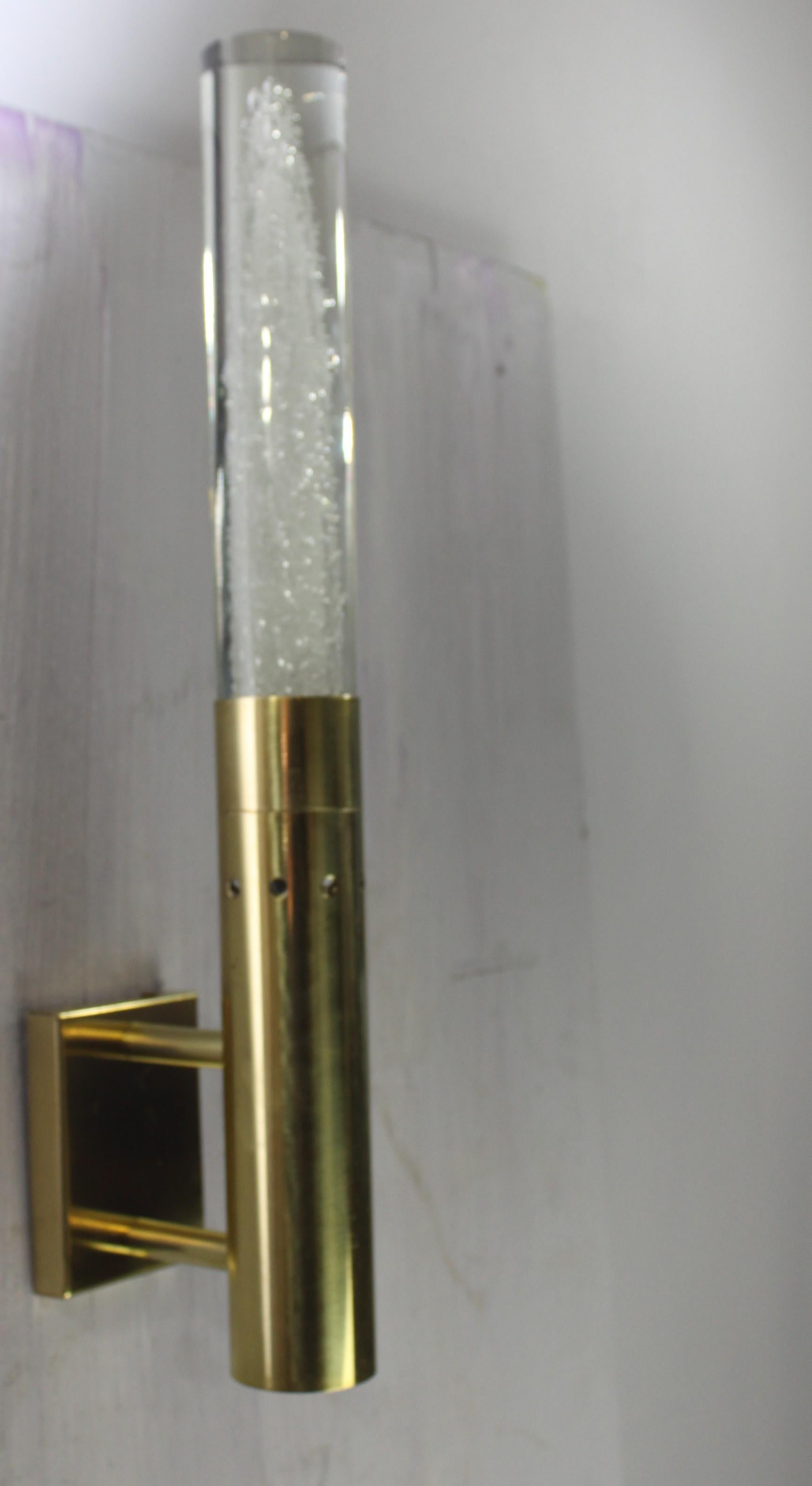huge bubble glass murano wall lights thick glass made only 30 samples limited ed In New Condition For Sale In Medesano, Parma