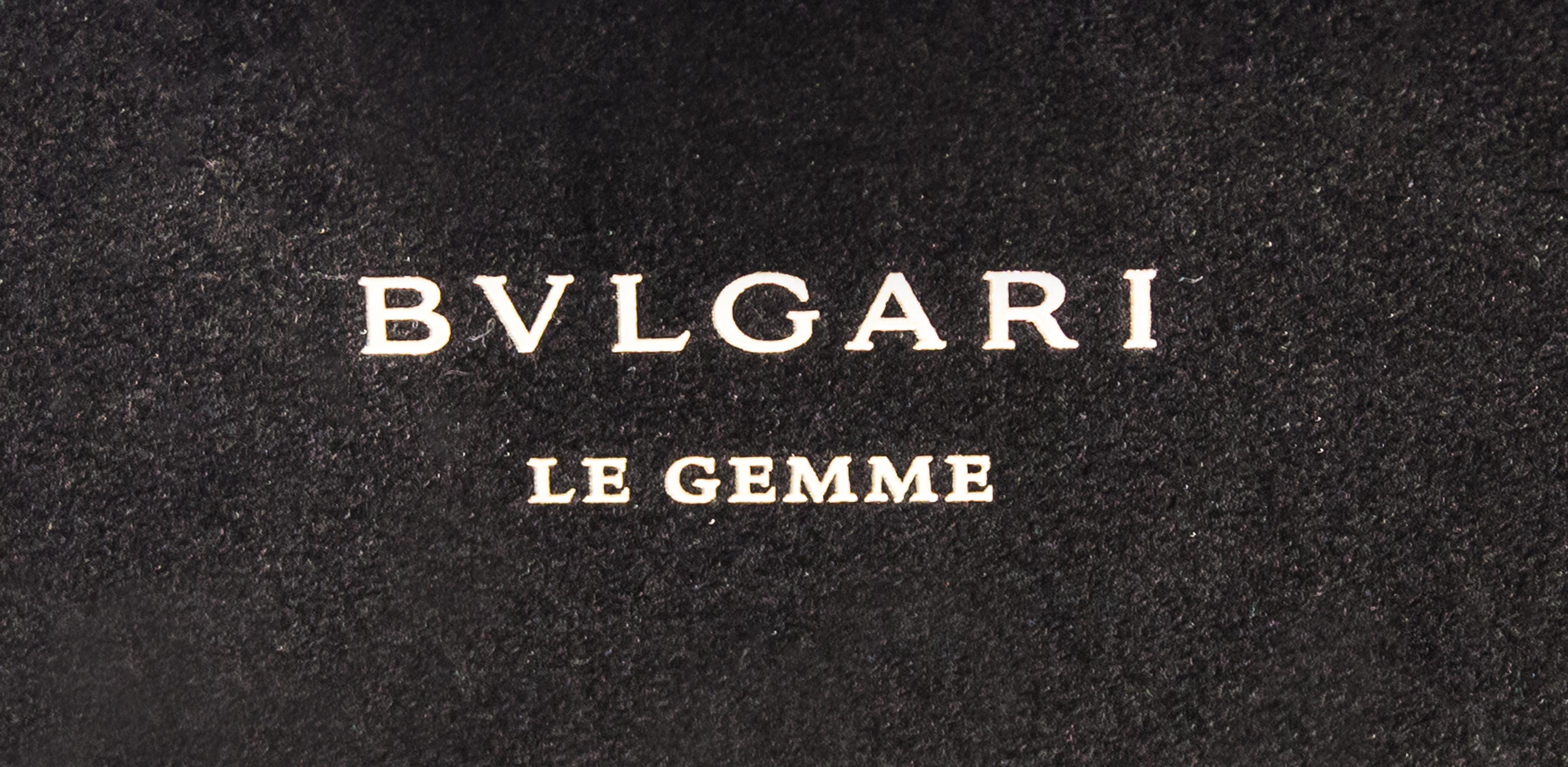 Huge Bvlgari China Lacquer Jewelry Le Gemme Box For Sale 4