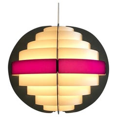 Huge Ceiling Light by Brylle and Jacobsen for Quality System, Denmark, 1970s