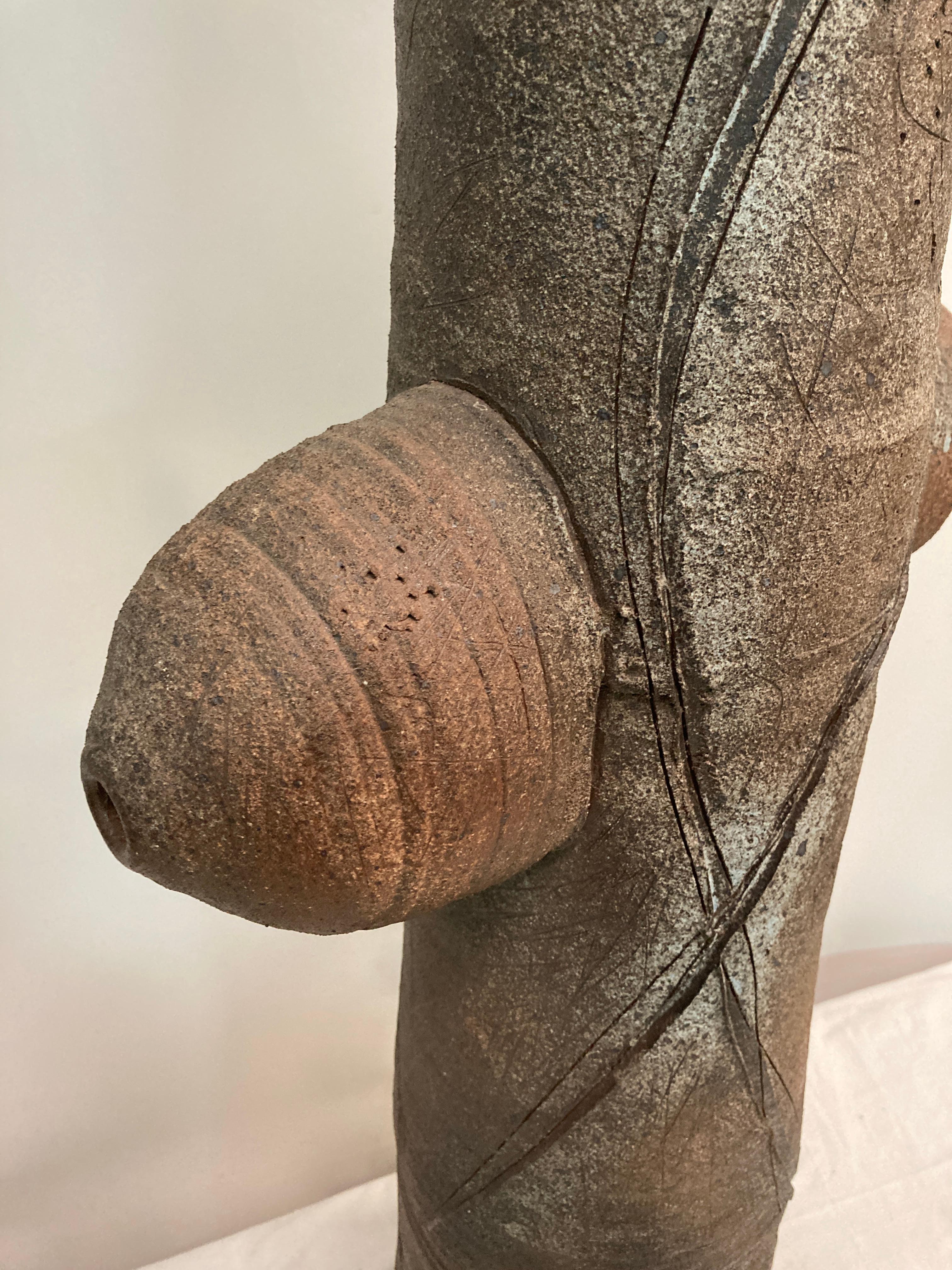 Enorme ceramica dell'artista inglese Charles Bound In condizioni buone in vendita a Bois-Colombes, FR