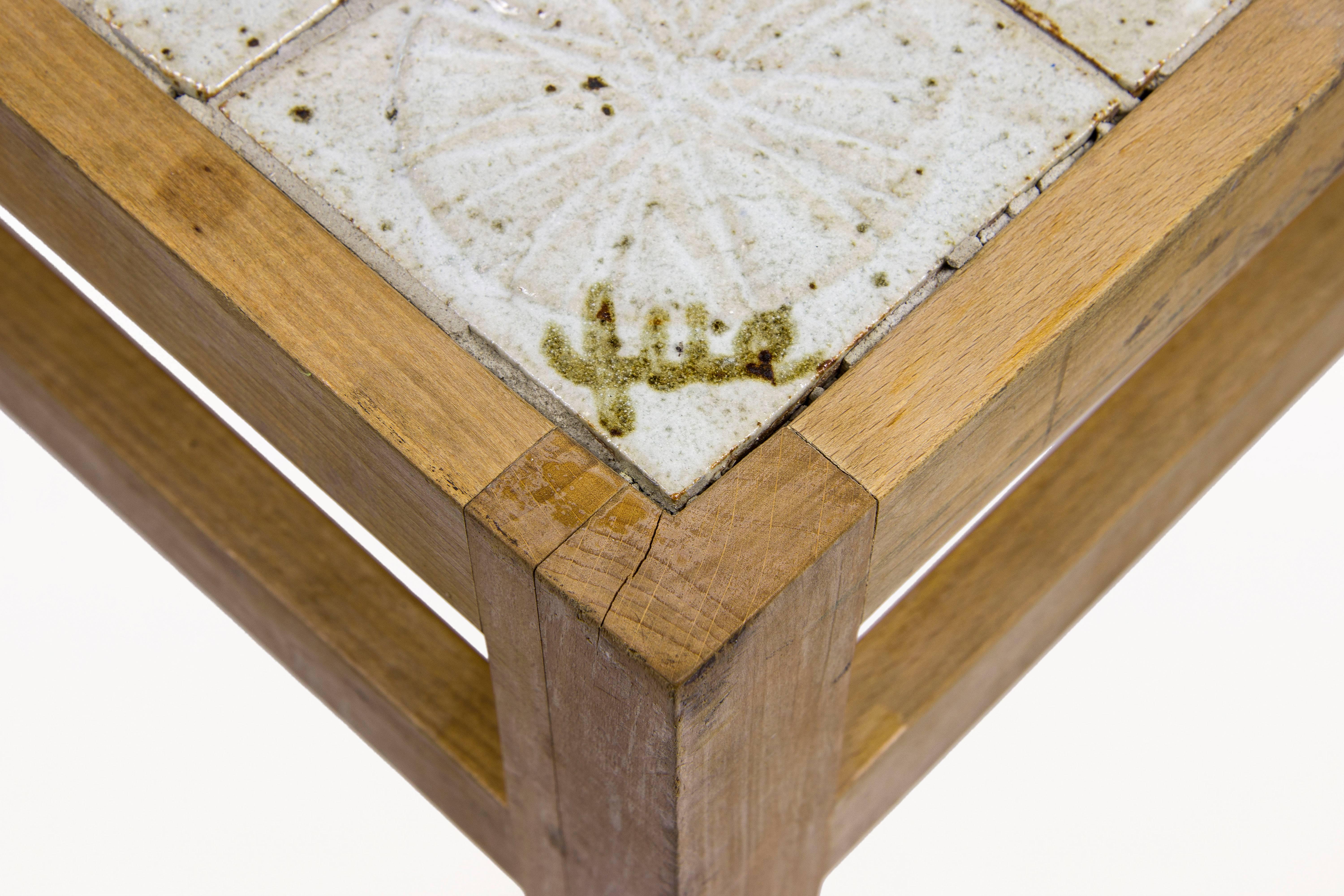 Huge Ceramic Coffee Table, circa 1960, France In Good Condition In Girona, Spain