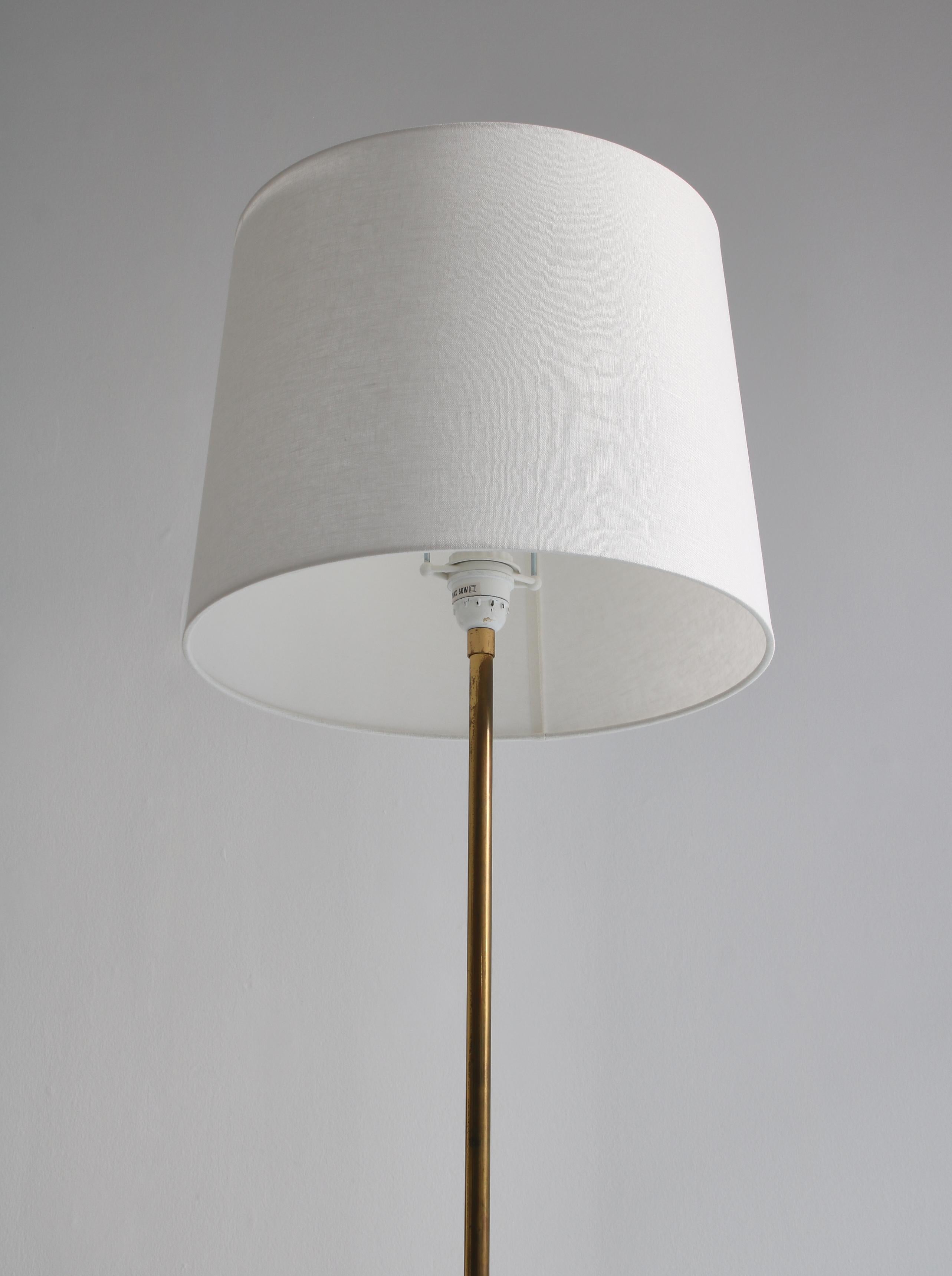 Mid-20th Century Large Ceramic Floor Lamp by Rigmor Nielsen for Søholm, 1960s, Danish Modern