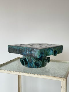 Huge Ceramic Sculpture, Vase, Center Piece, Organic Design, Italy, 1970s