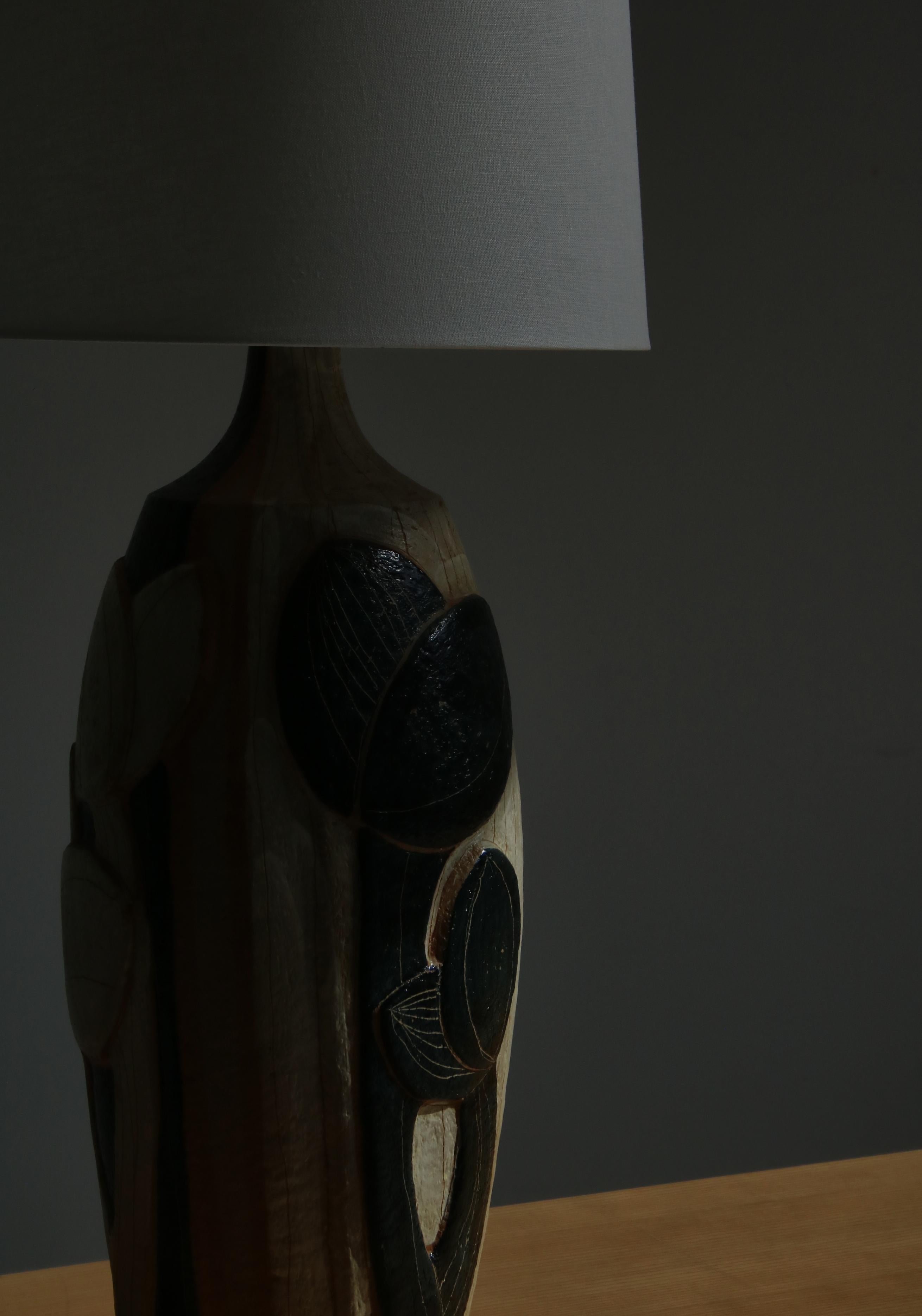 Huge Ceramics Table Lamp by Noomi Backhausen for 