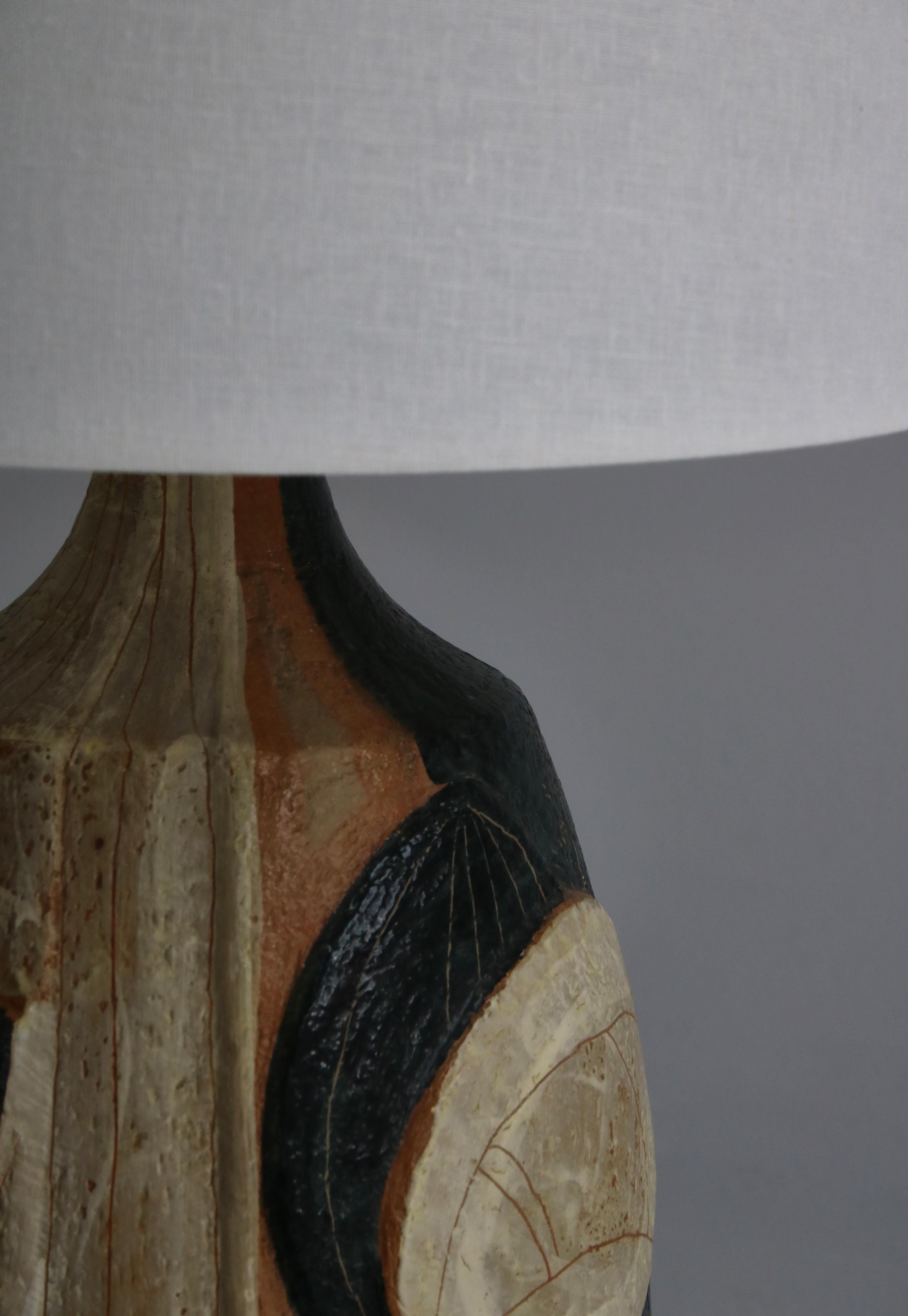 Stoneware Huge Ceramics Table Lamp by Noomi Backhausen for 