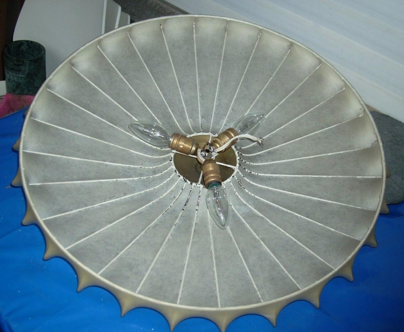 Huge Cocoon Flush Mount by Friedel Wauer for Goldkant, Castiglioni, Flos Style 2