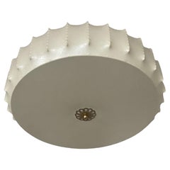 Large Cocoon Flush Mount by Friedel Wauer for Goldkant, Castiglioni, Flos Style