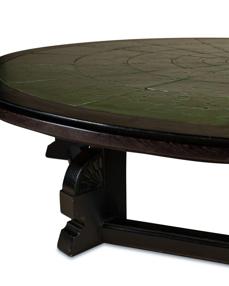Huge coffee table attributed to Bjorn Wiinblad For Sale 2