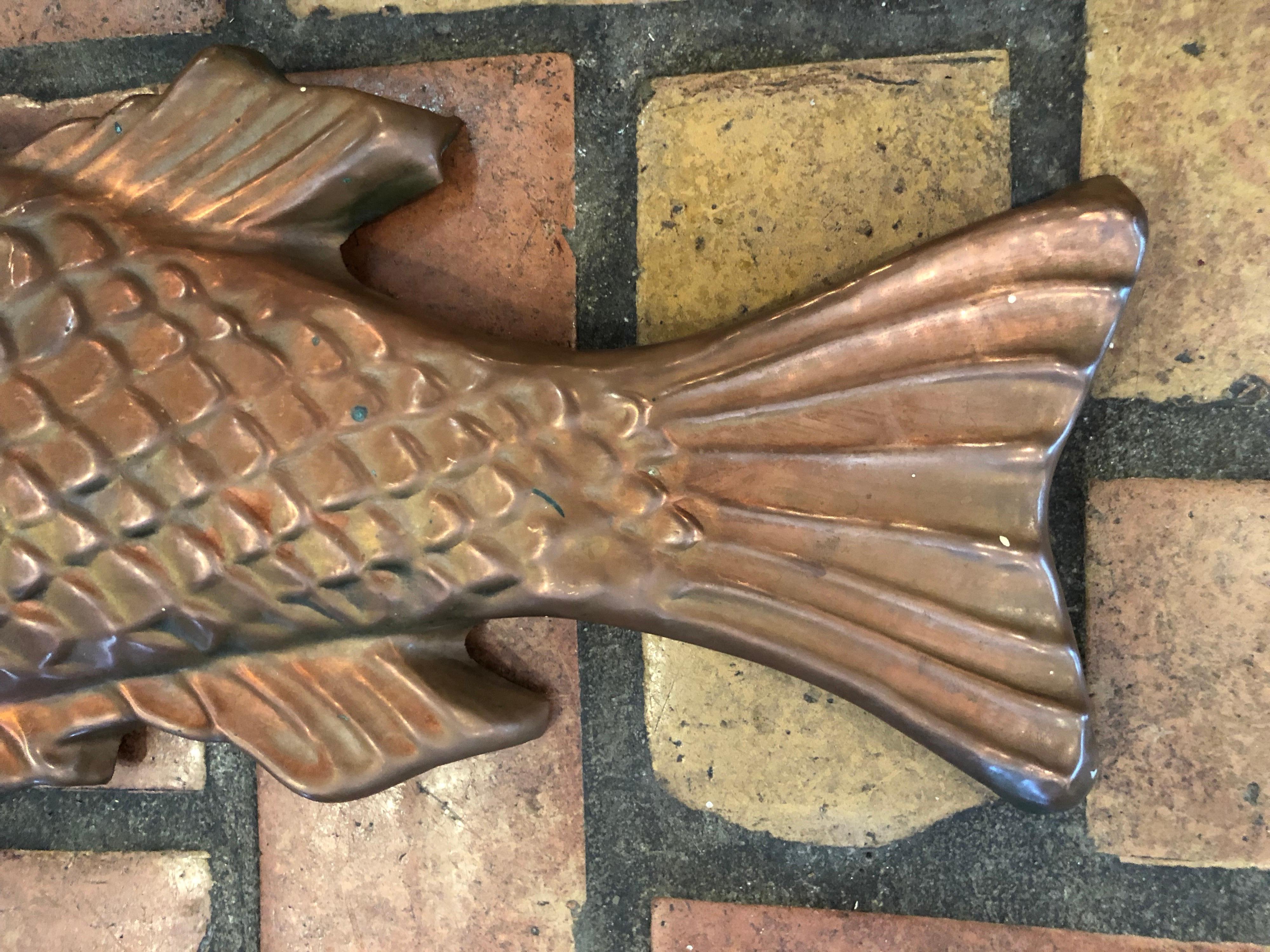 Huge Copper Mold of Fish 1