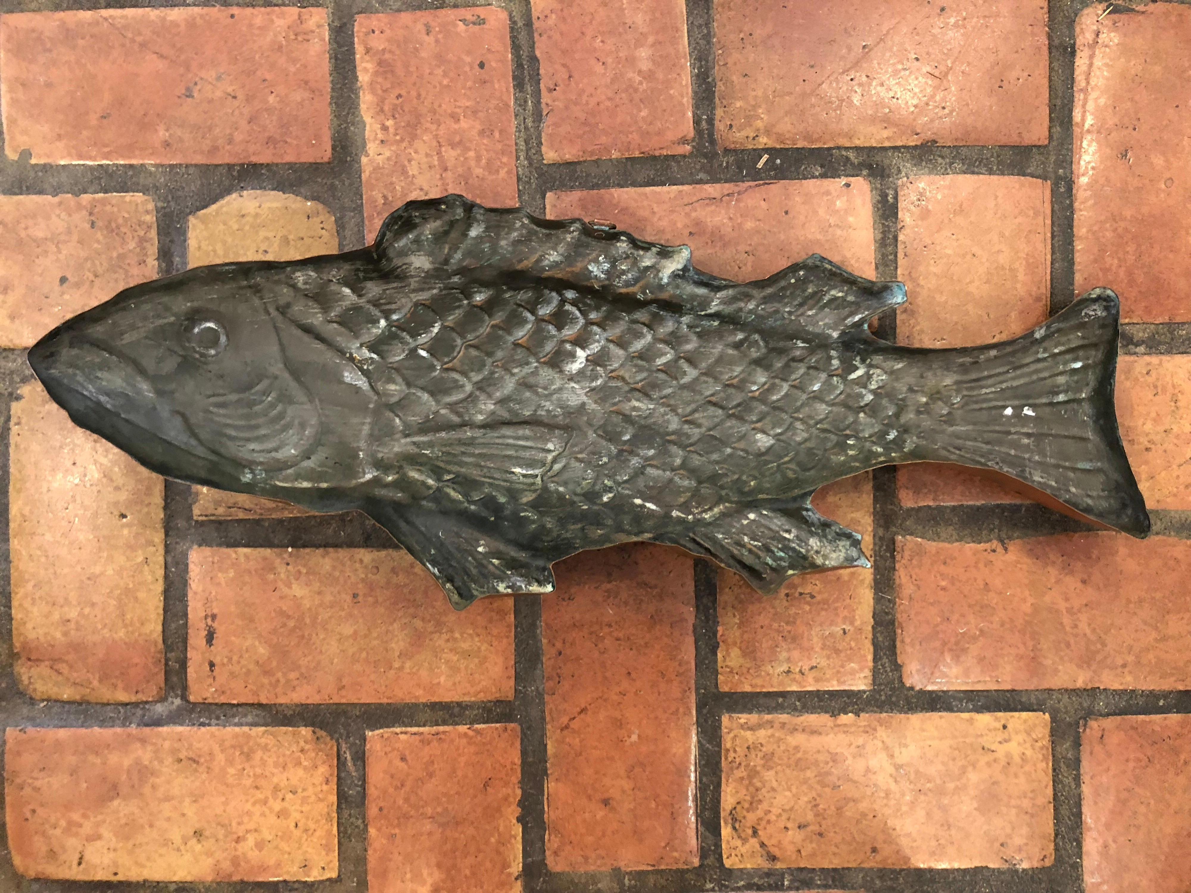 Huge Copper Mold of Fish 2