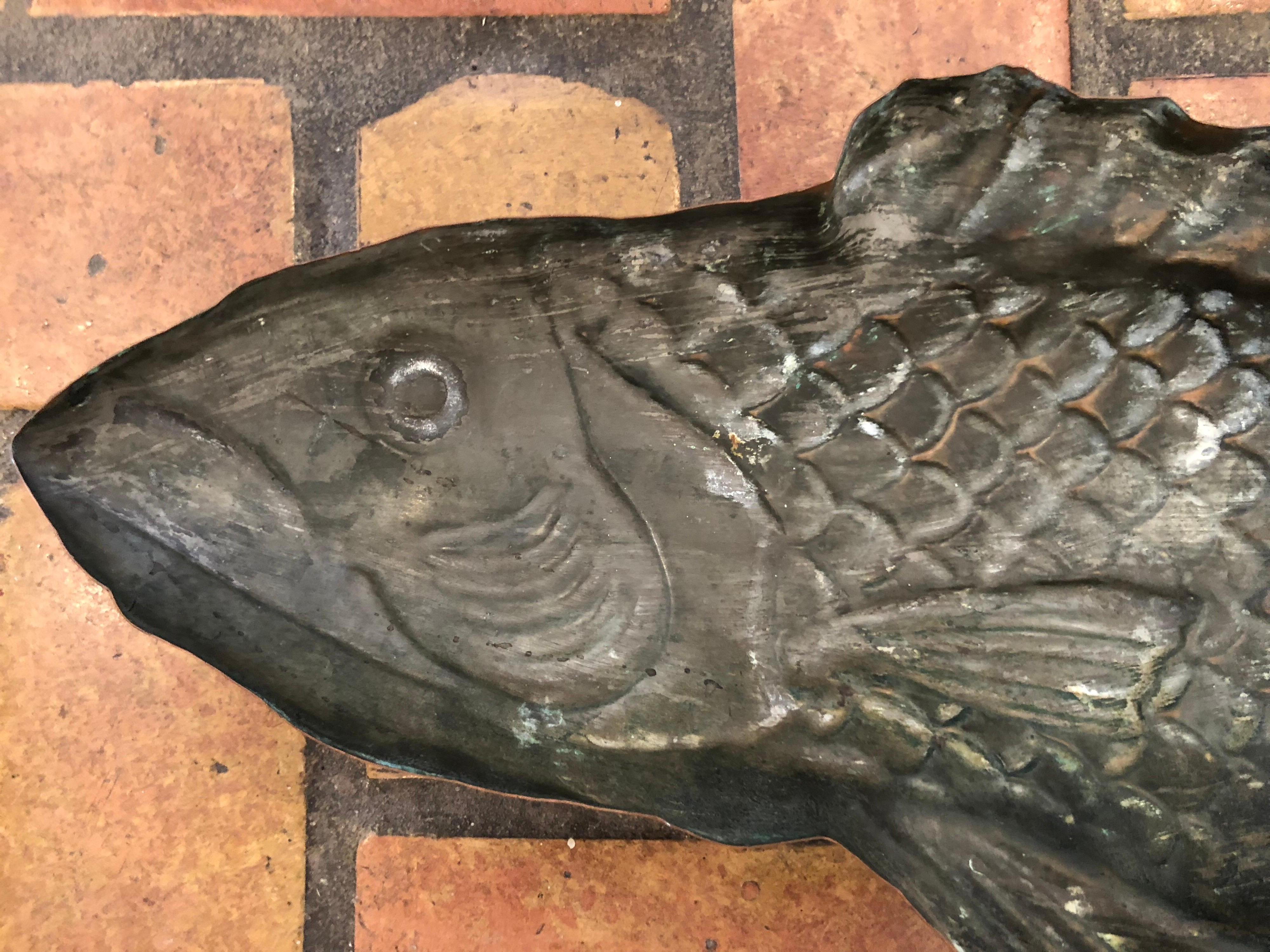 Huge Copper Mold of Fish 3