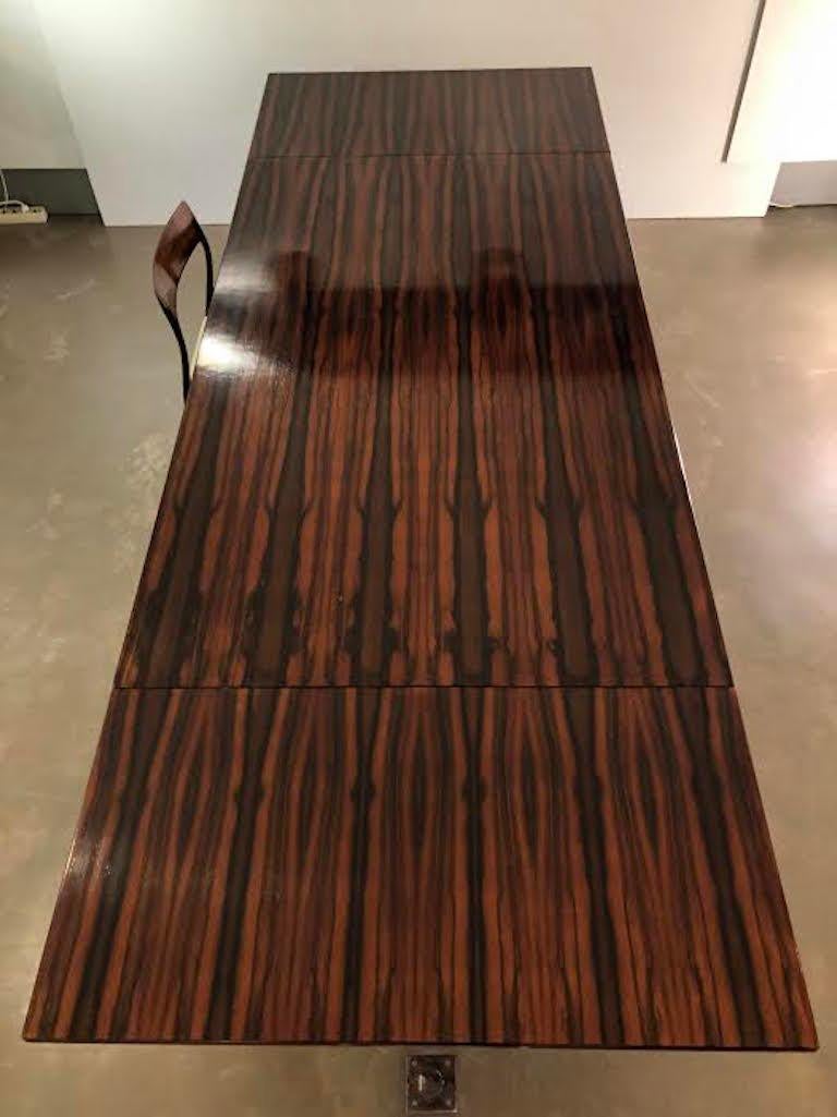 Mid-Century Modern Huge Danish Rosewood Dining Table Designed by Johannes Andersen