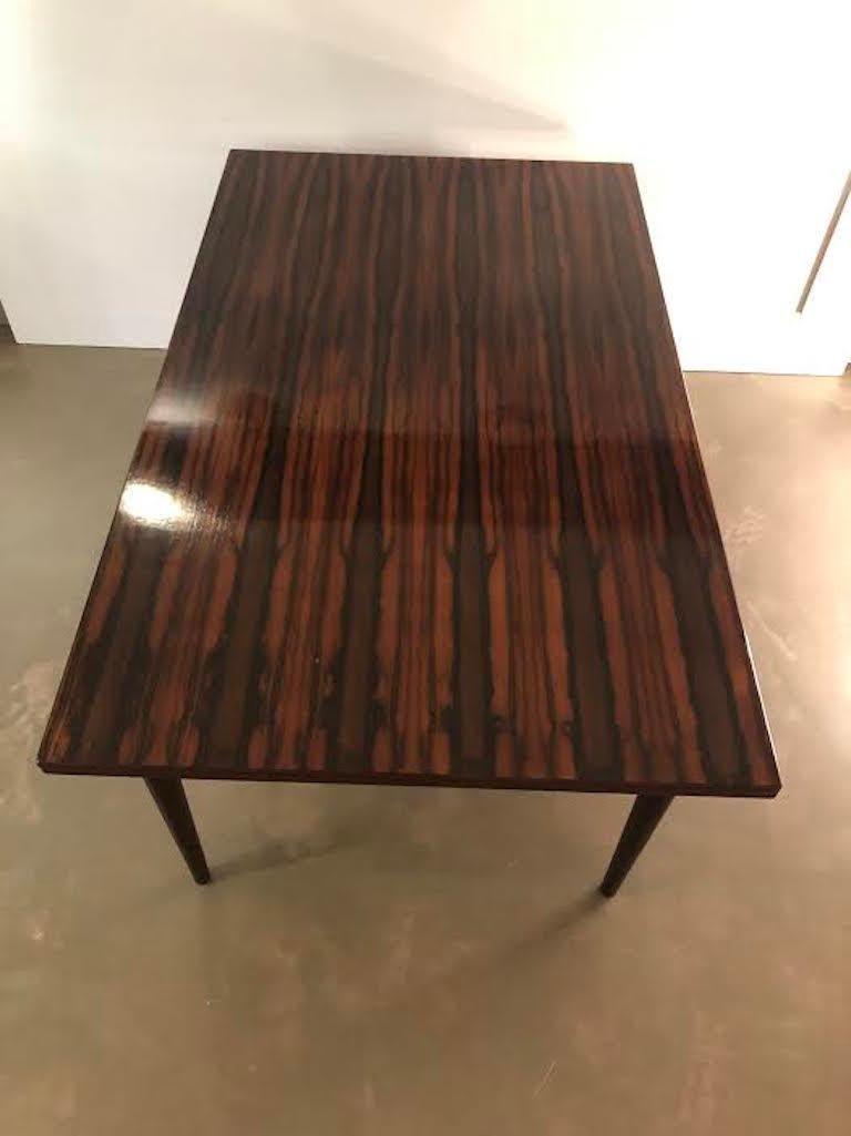Huge Danish Rosewood Dining Table Designed by Johannes Andersen In Good Condition In Porto, PT