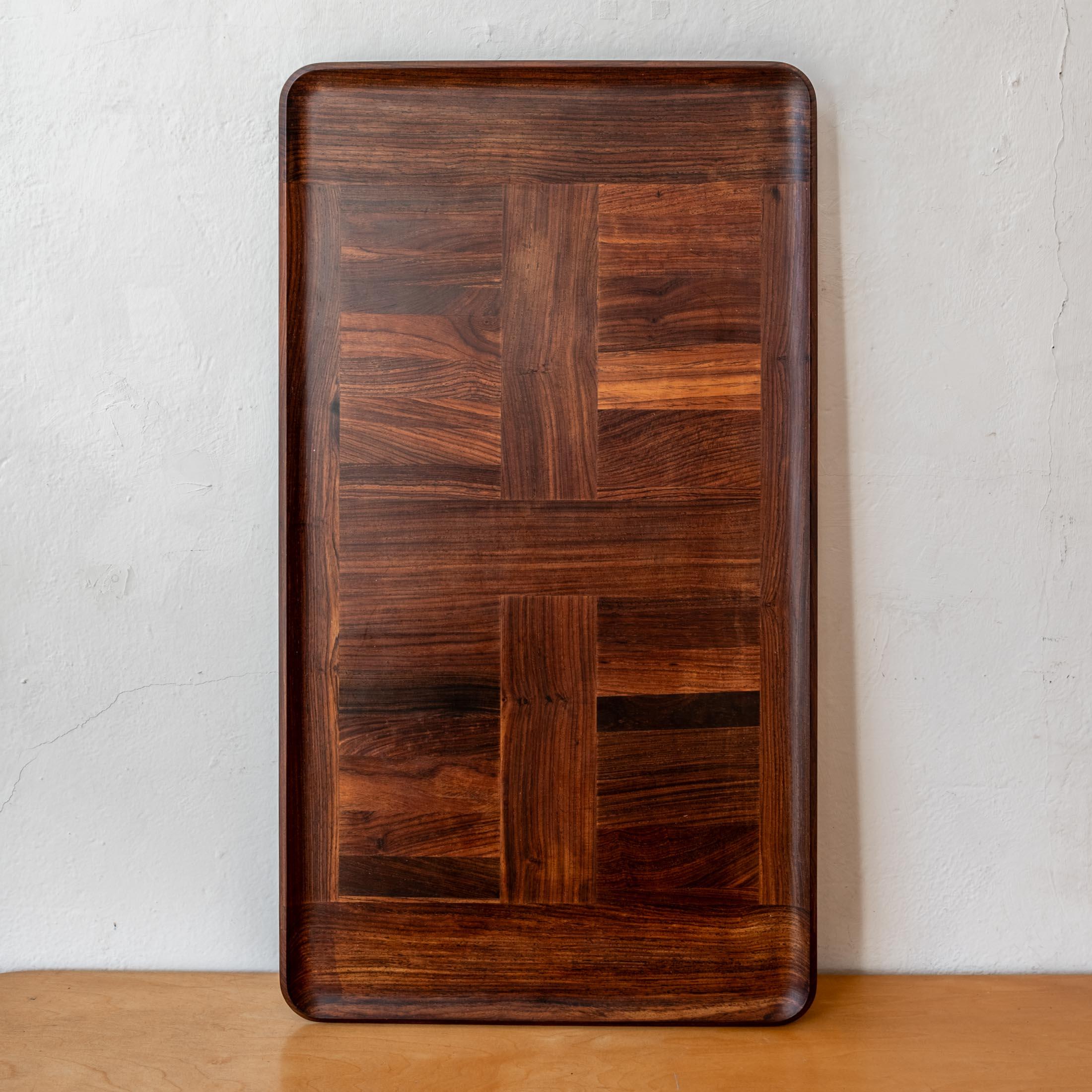 Enorme bandeja Dansk Rare Woods Cocobolo de Jens Quistgaard en Bueno Estado en San Diego, CA
